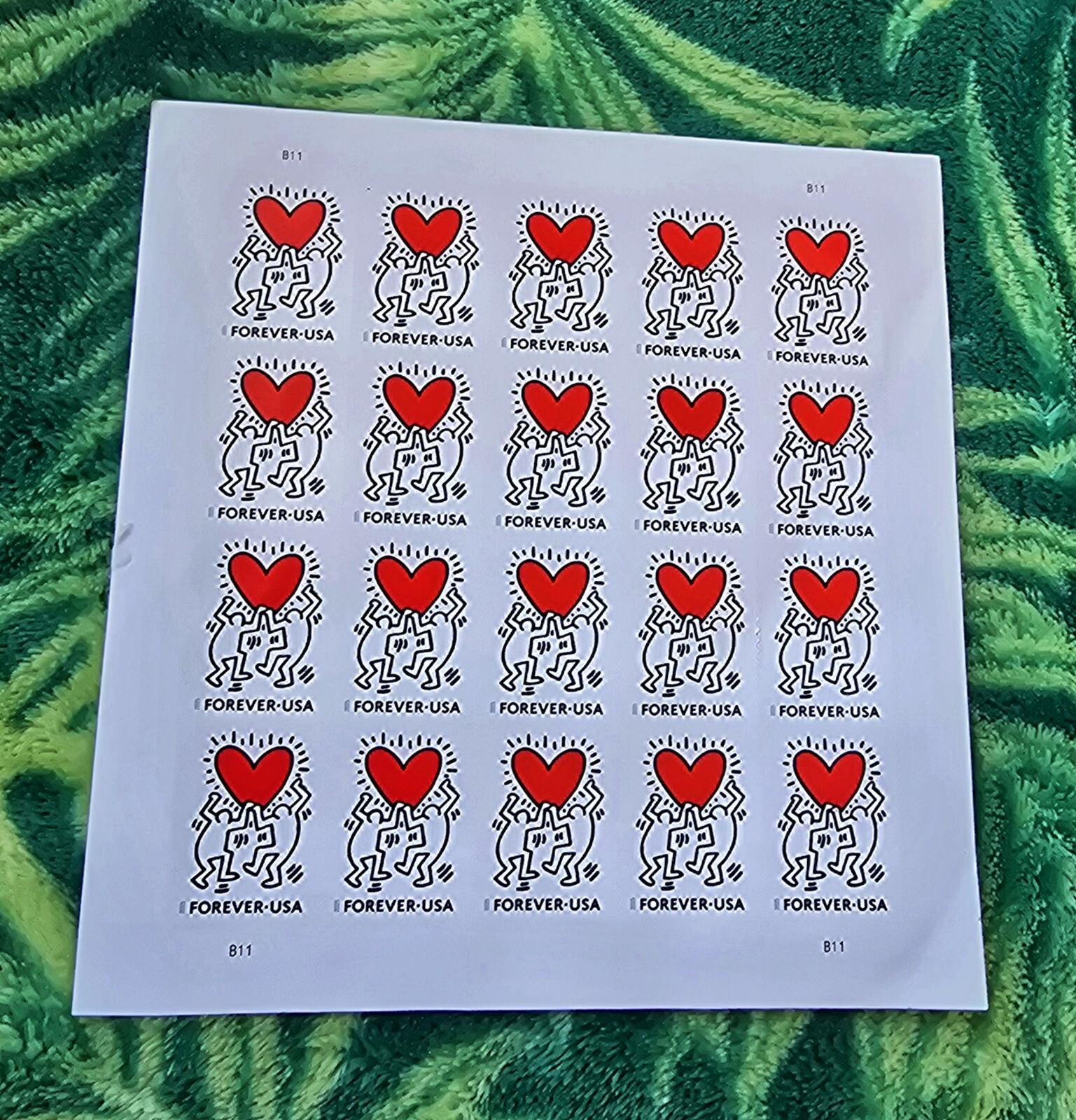 NEW 2025 – Forever HEART USA – STAMP – Valentines Day
