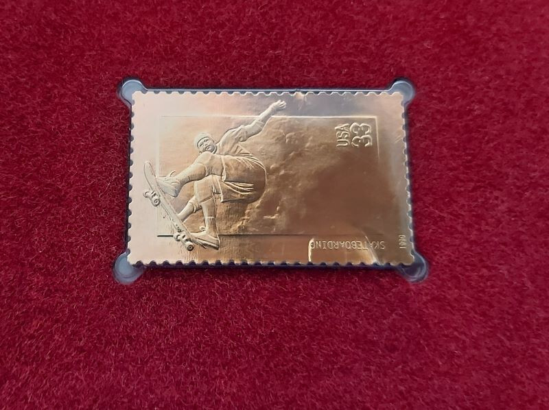 2 US Commonwealth 1st DAY ISSUE 29 & 33 CENT STAMP GOLD Northern Mariana Islands