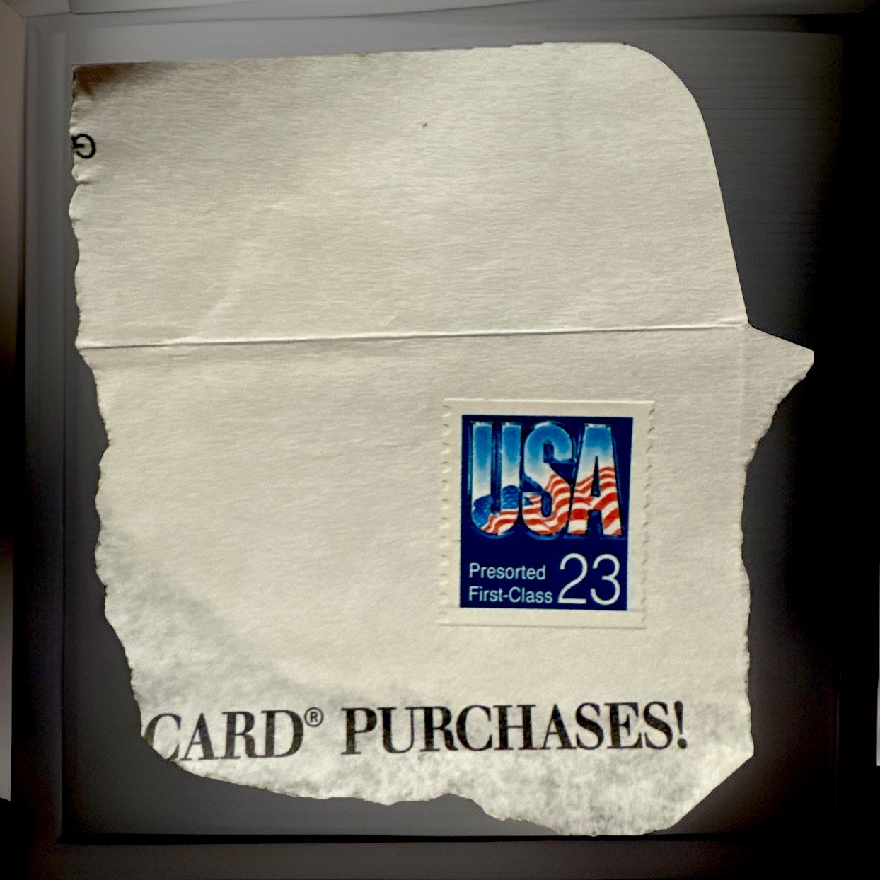 USA 23c Presorted Blue First Class Stamp