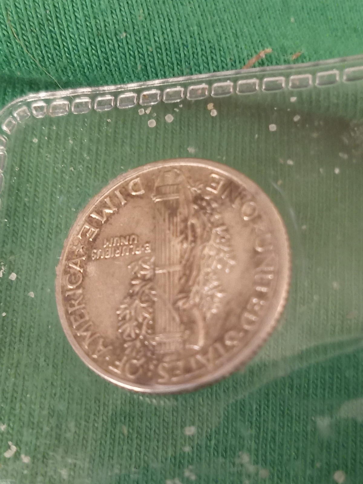 Coin 1941 mercury dime