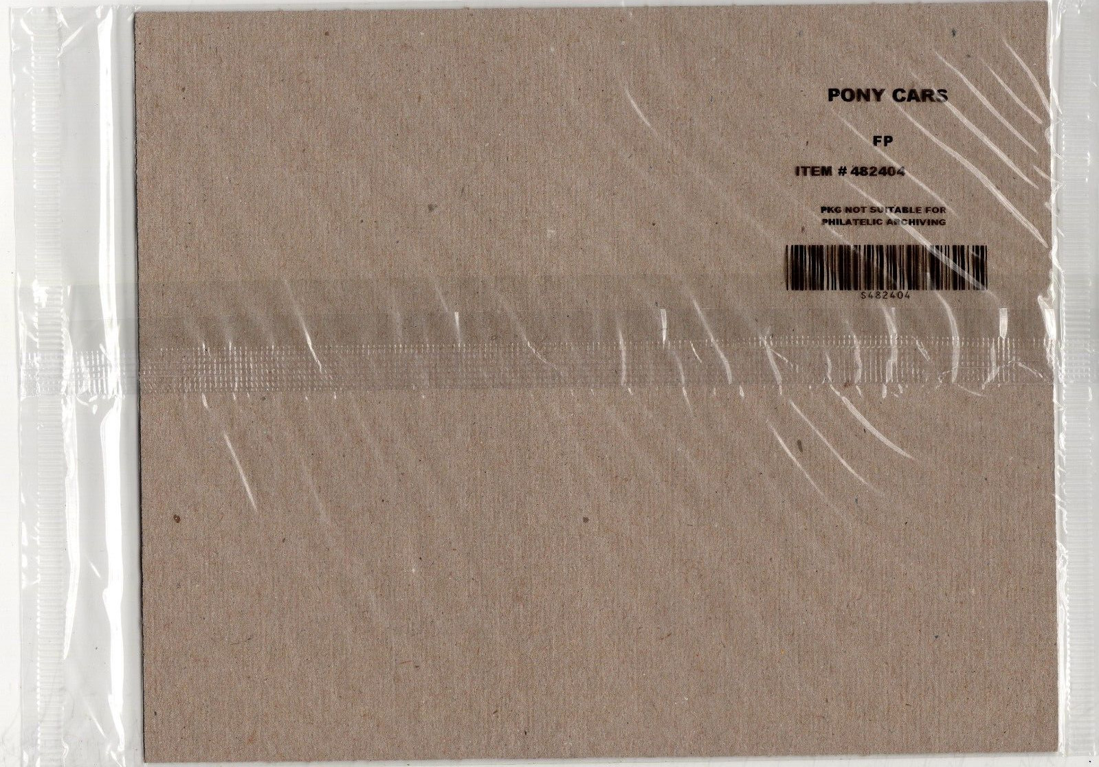 USPS Pony Cars Sheet of 20 Forever Stamps – Sealed