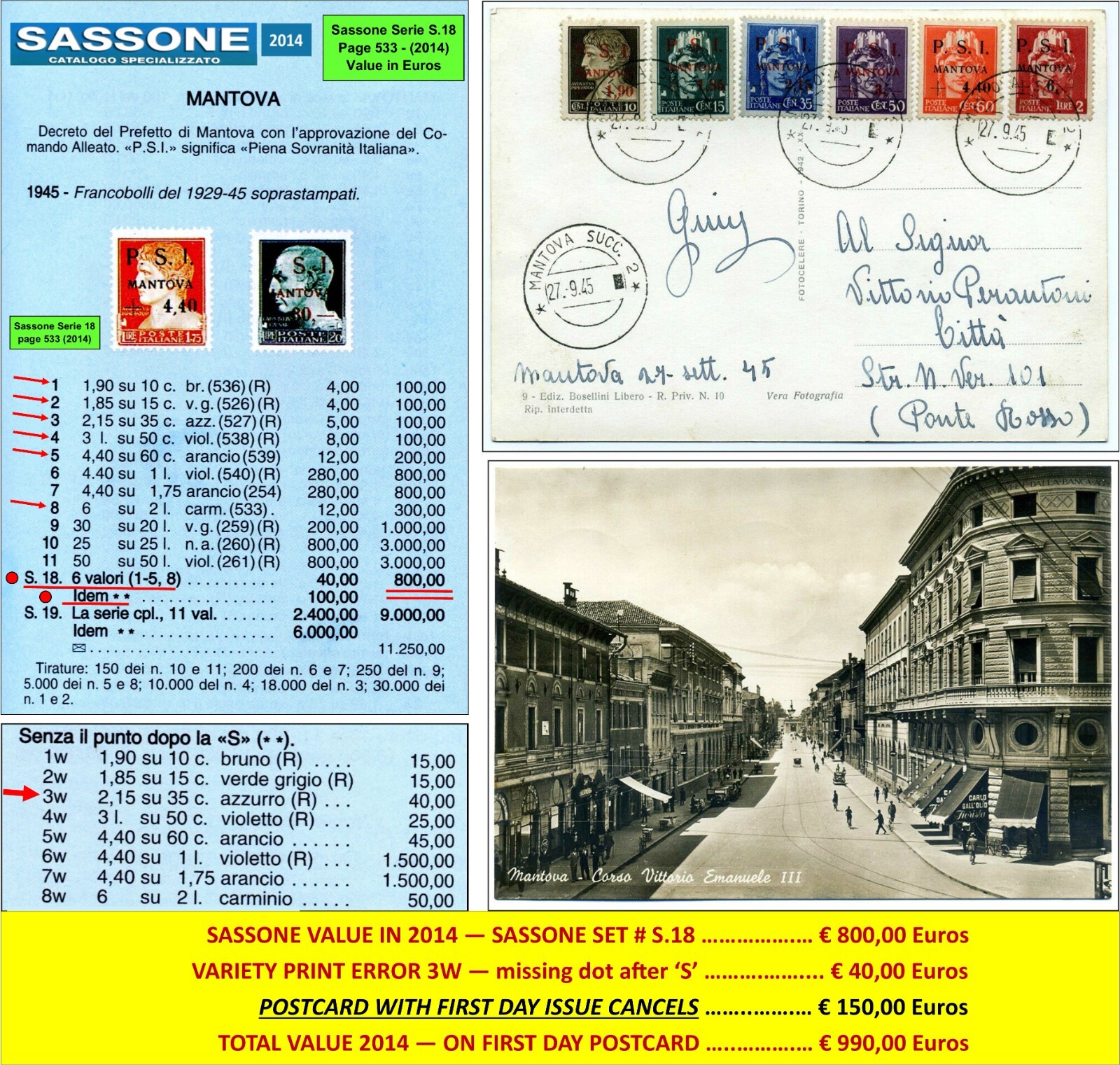 1944 OVERRUN COUNTRY – ALBANIA – Scott #918 – Flawless Original Gum, MNH/OG /238