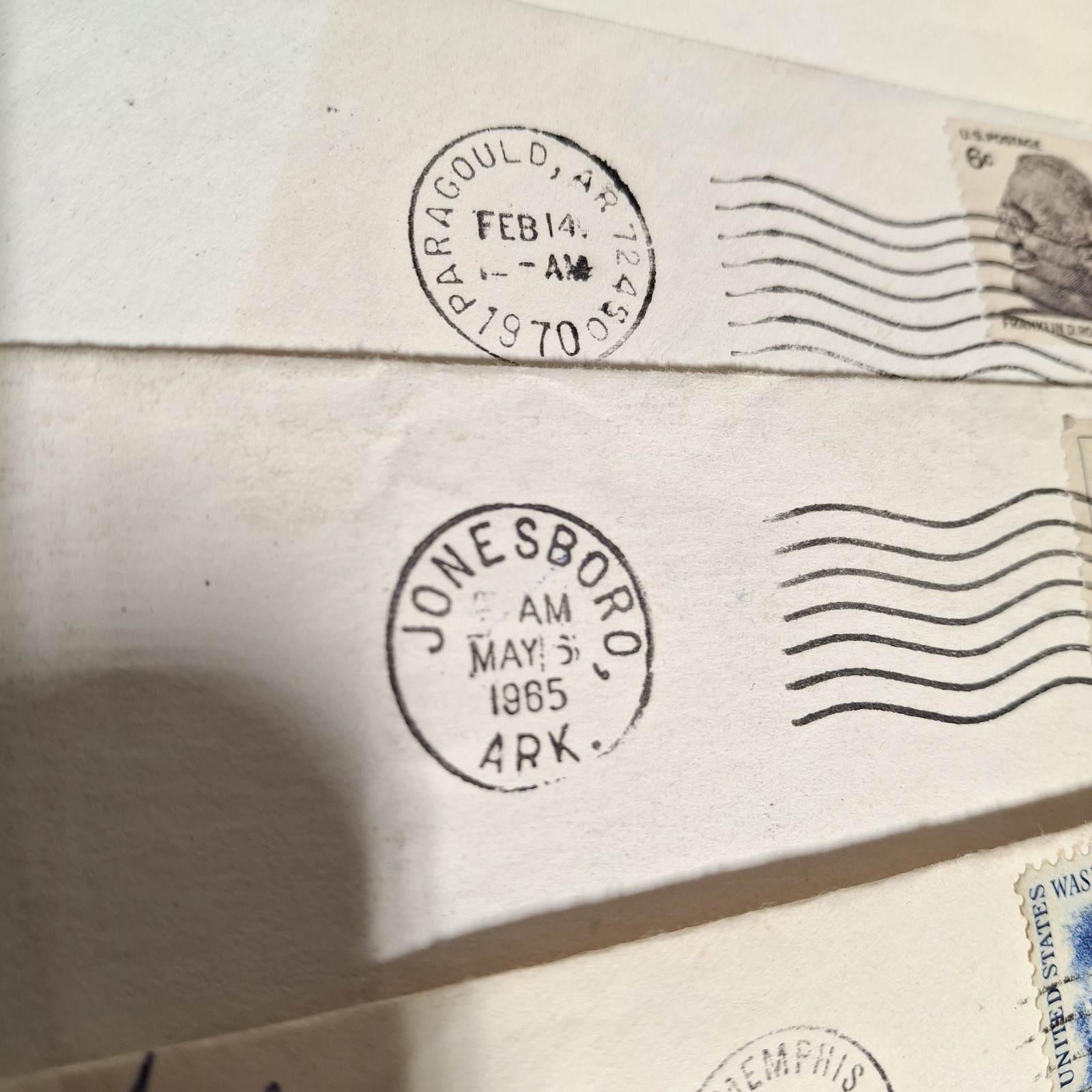 Large Lot Stamps US 5 Cent George Washington Stamp Blue Vintage Many Others