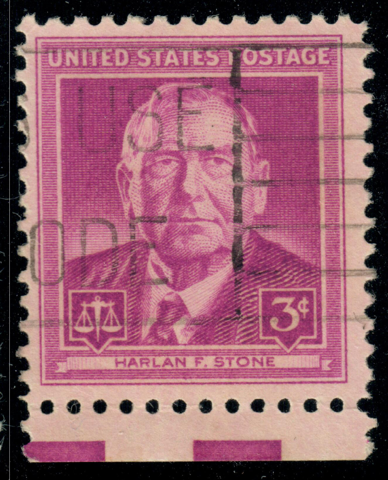 USA – 1948 – Harlan F. Stone – 3¢ – #2779