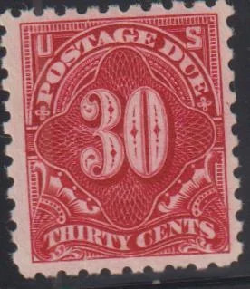 US Postage Dues #J57 MintHinged F – VF