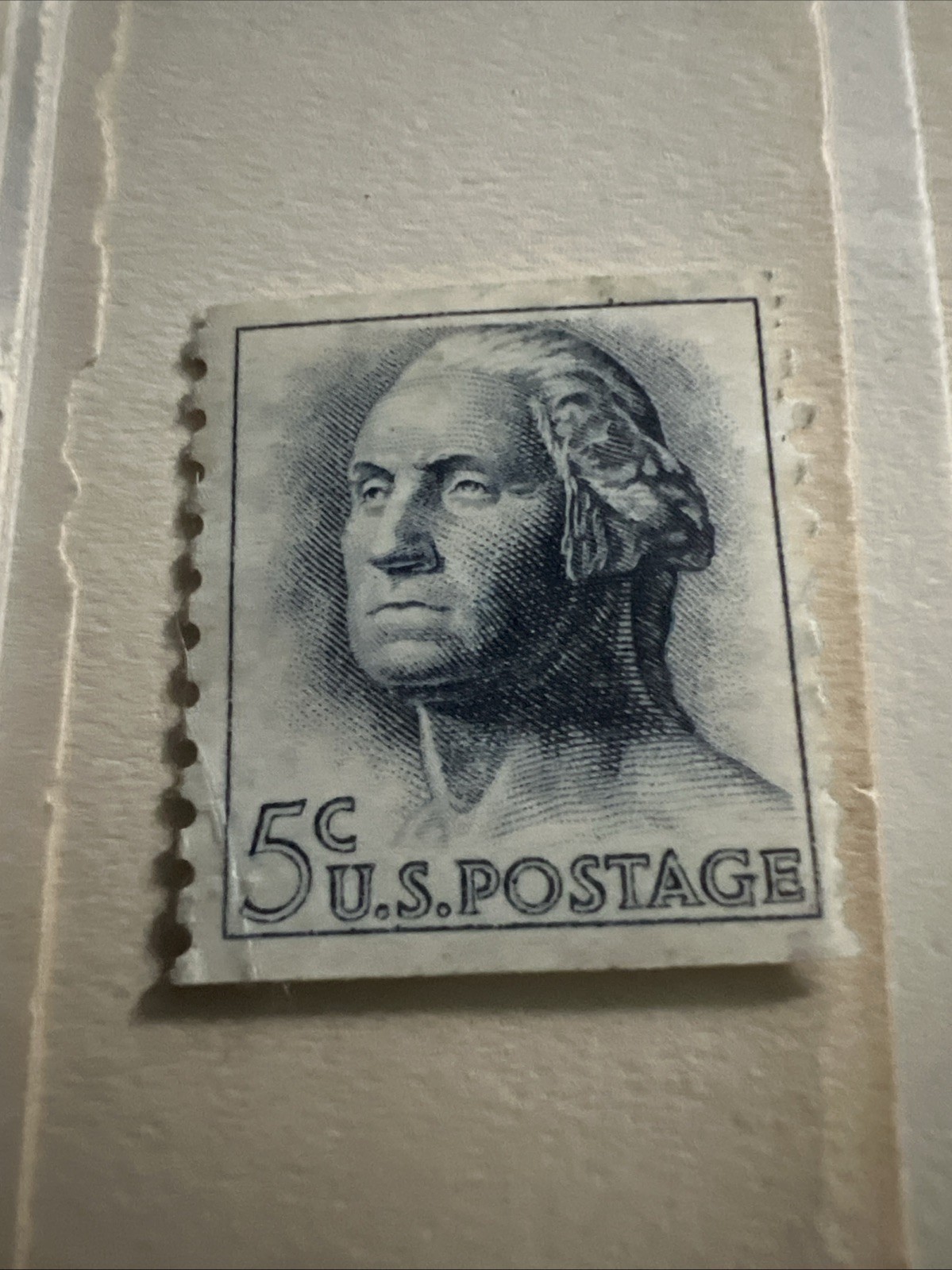 George Washington 5 Cent Stamp