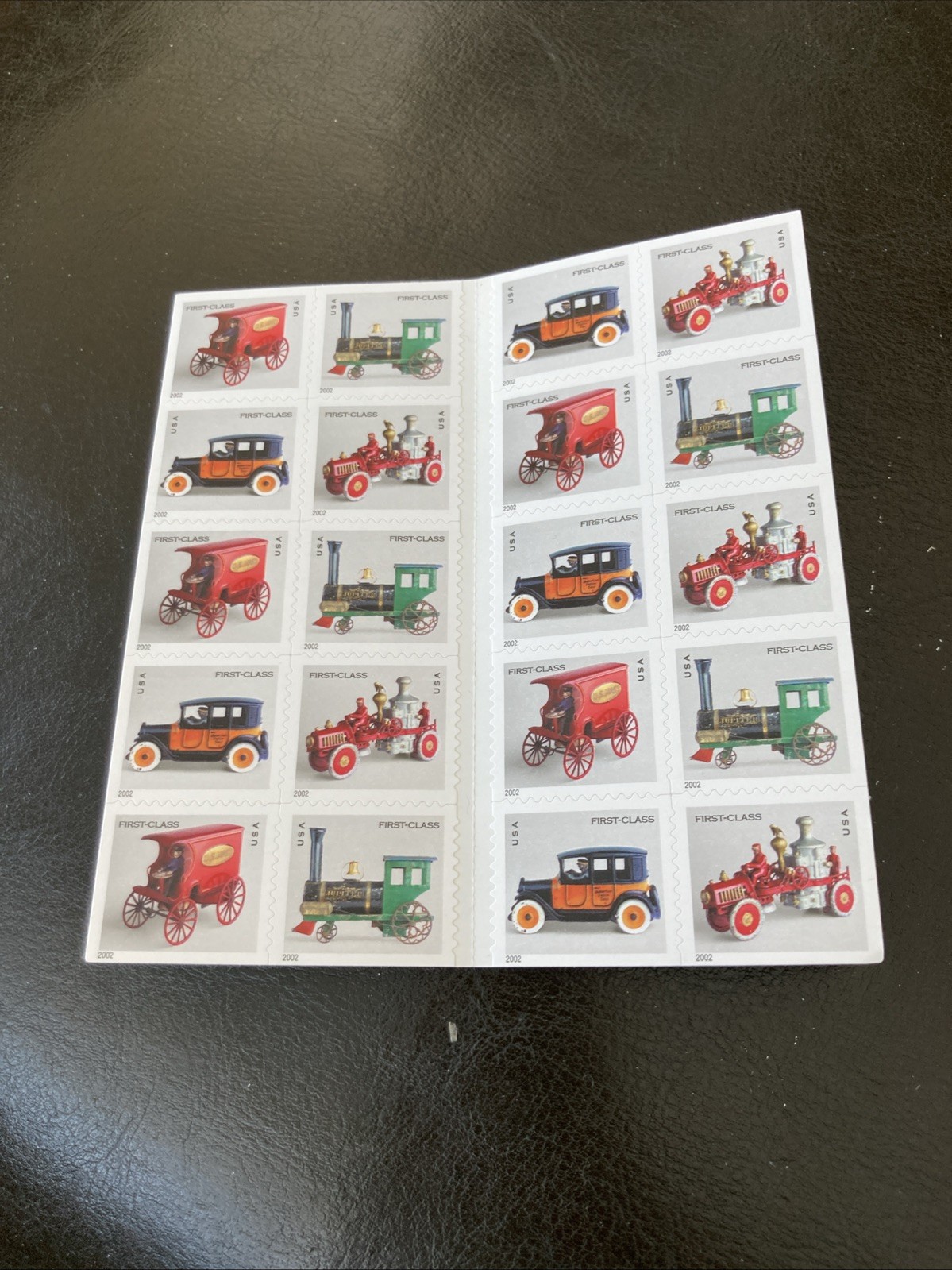 37 cent stamps Antique Toys sheet pane Booklet of 20 USPS