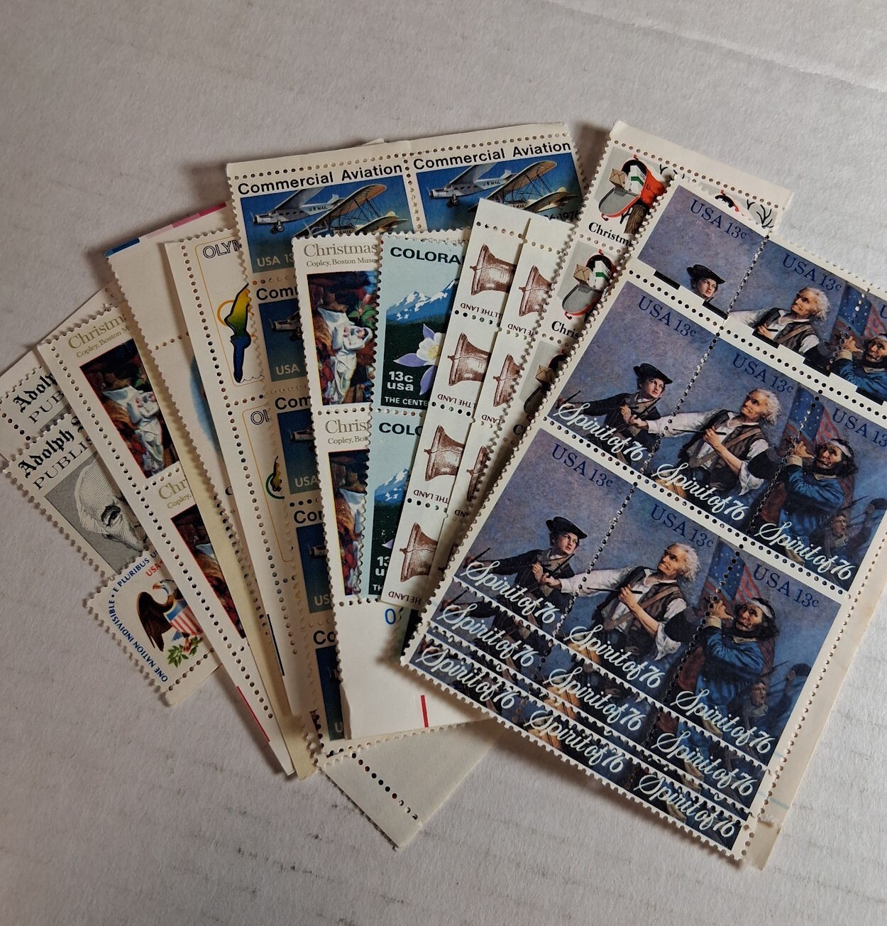 GENUINE US Vintage 13 Cent Postage Stamps – $22.62 Face Value At Discount