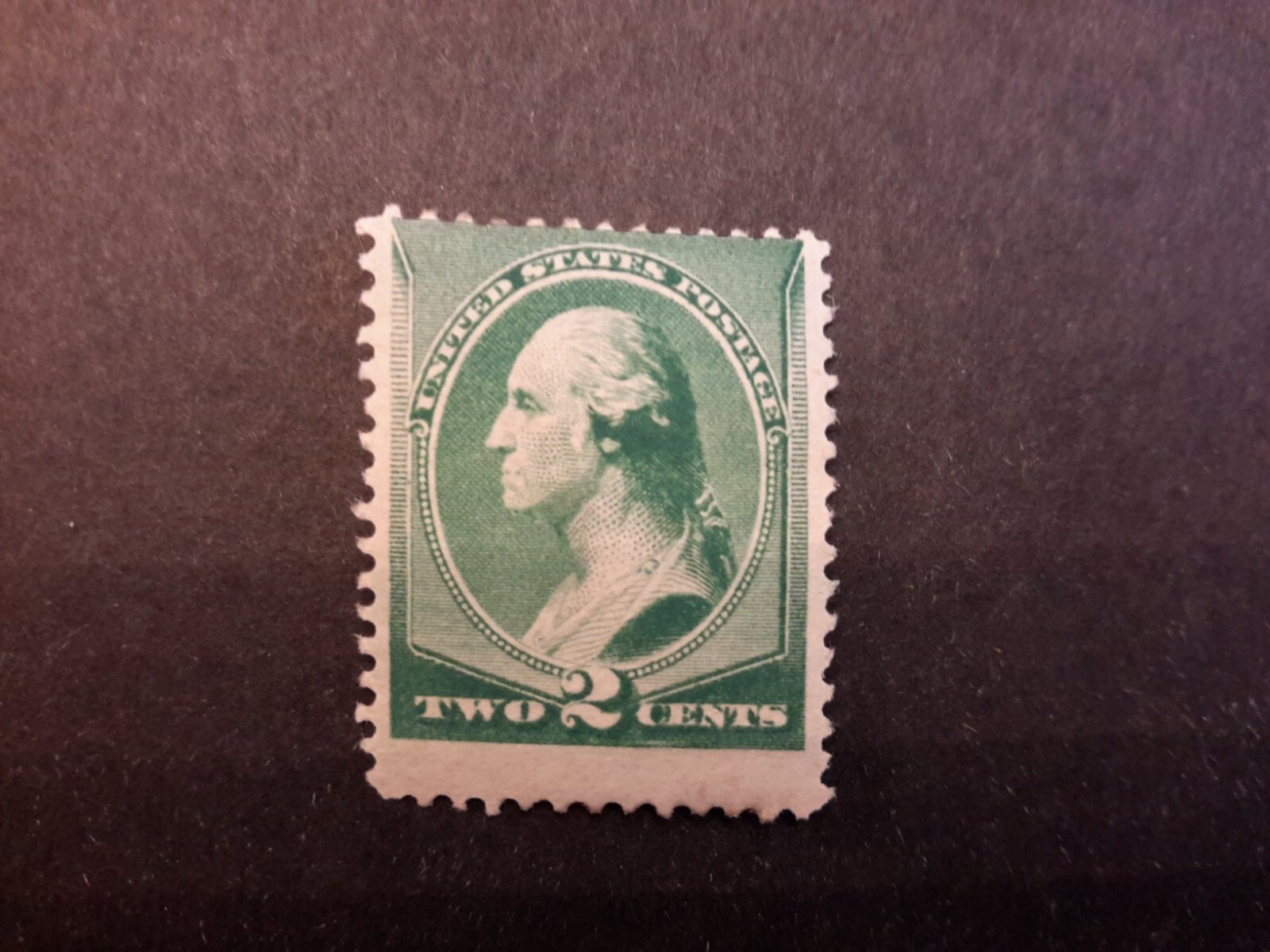 US vstamps 1887 2c Washington MNG Sc#213