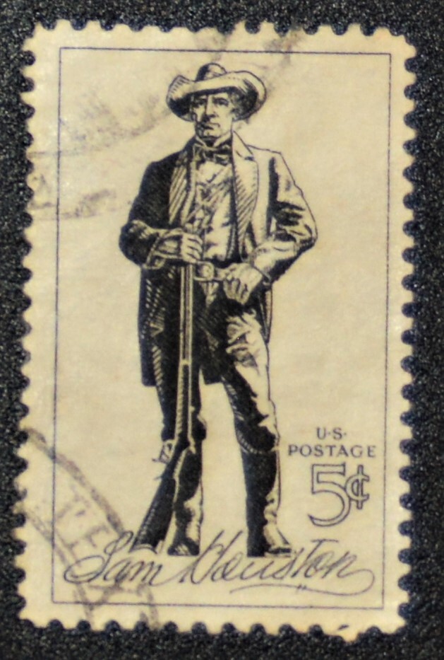 US Postage Stamps American Historical Figures Used