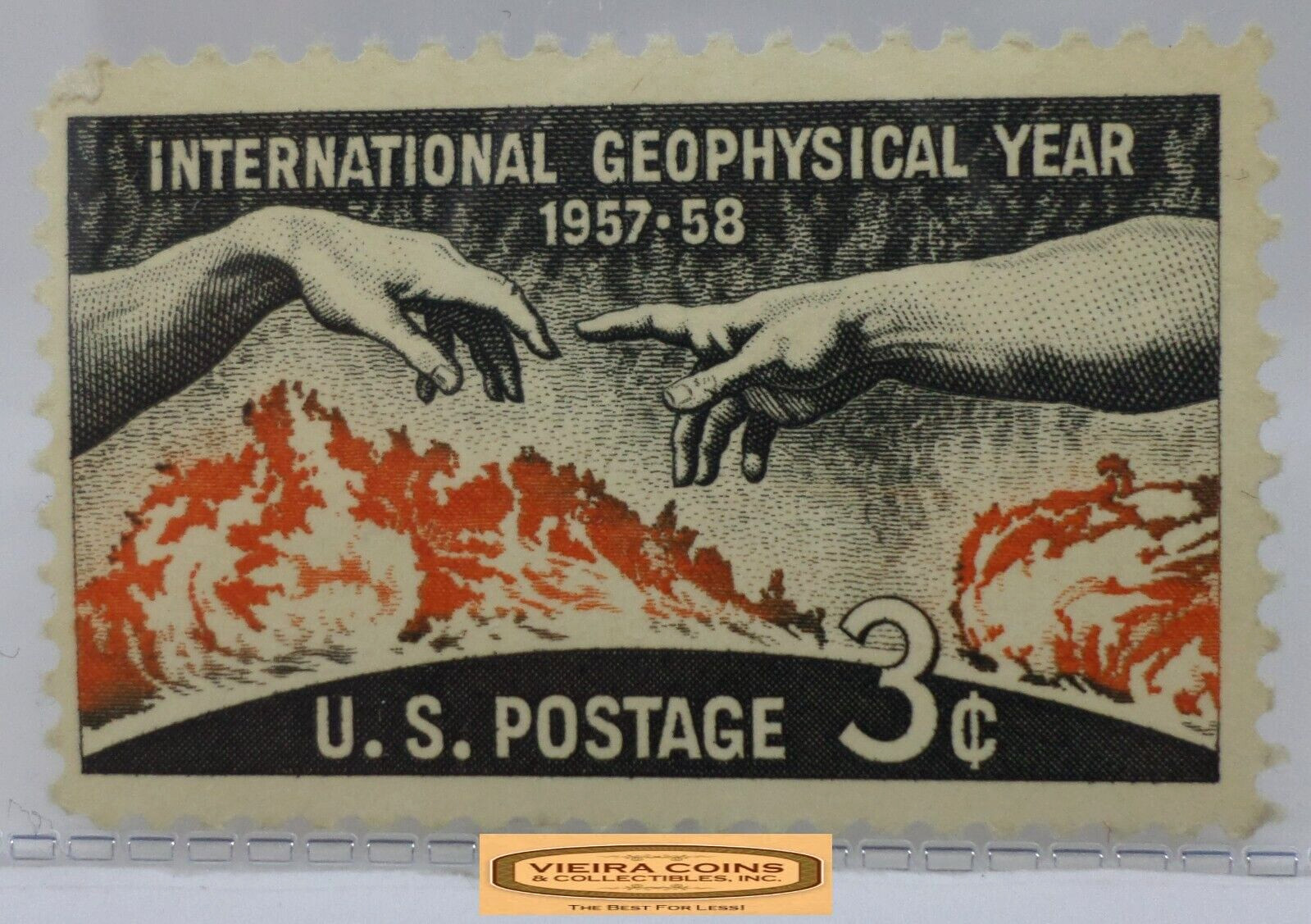 1957 – 58 USA Postage International Geophysical Year 3 Cents Stamp – #S41734NQ