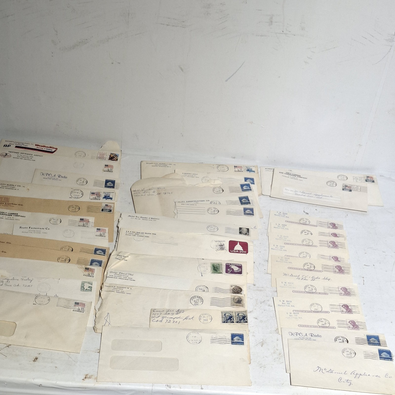 Large Lot Stamps US 5 Cent George Washington Stamp Blue Vintage Many Others