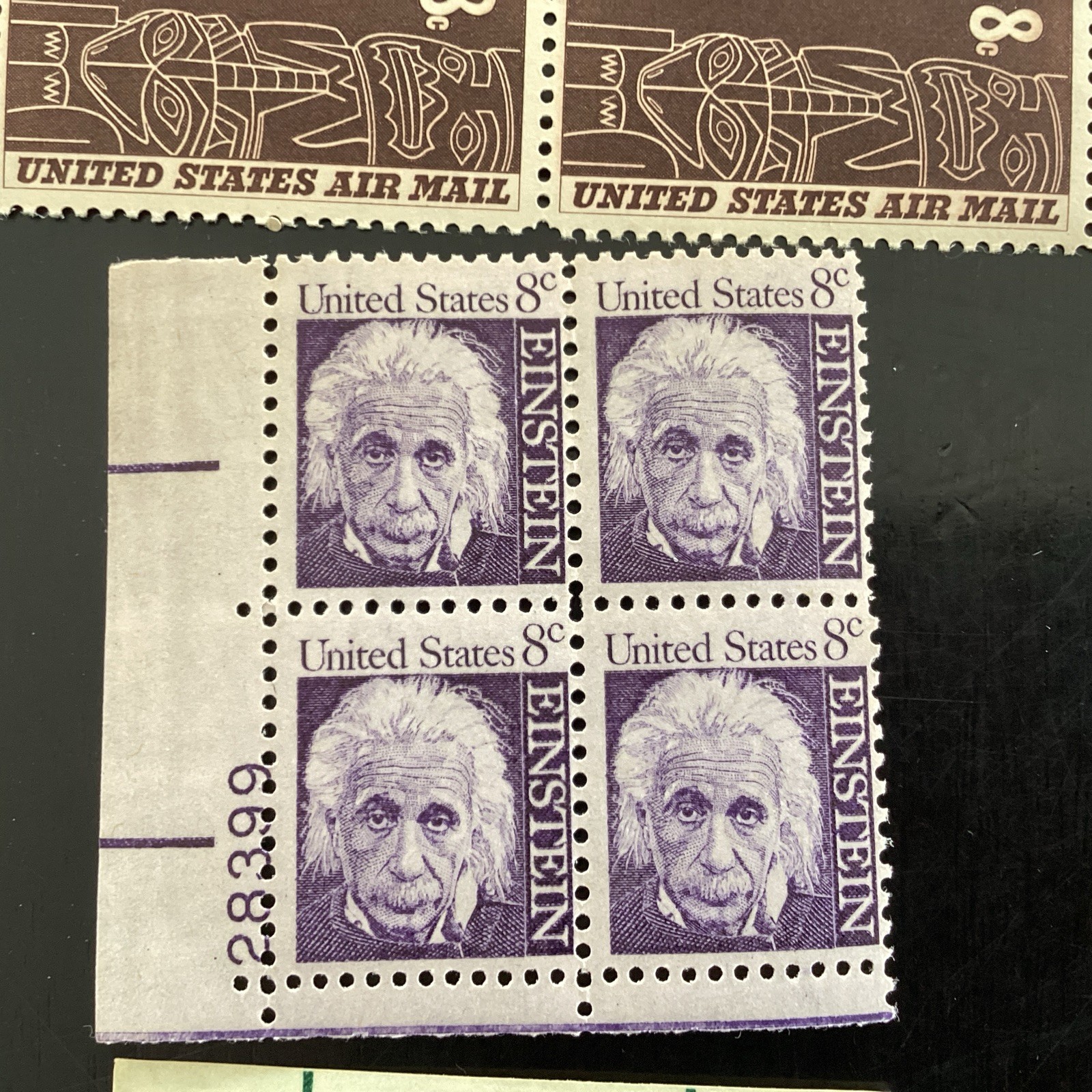 stamp lot of 10 blocks – 1962 -1967