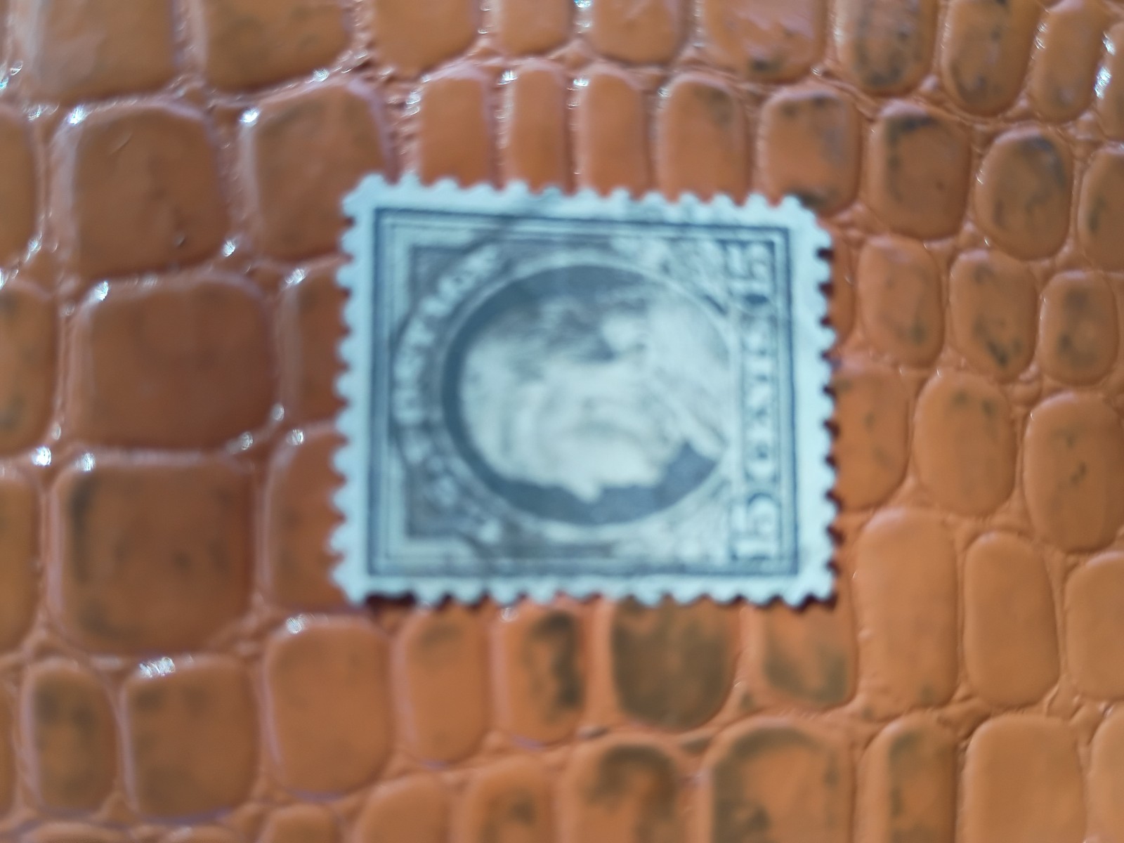 Rare collectors stamp Benjamin grey 15 cent