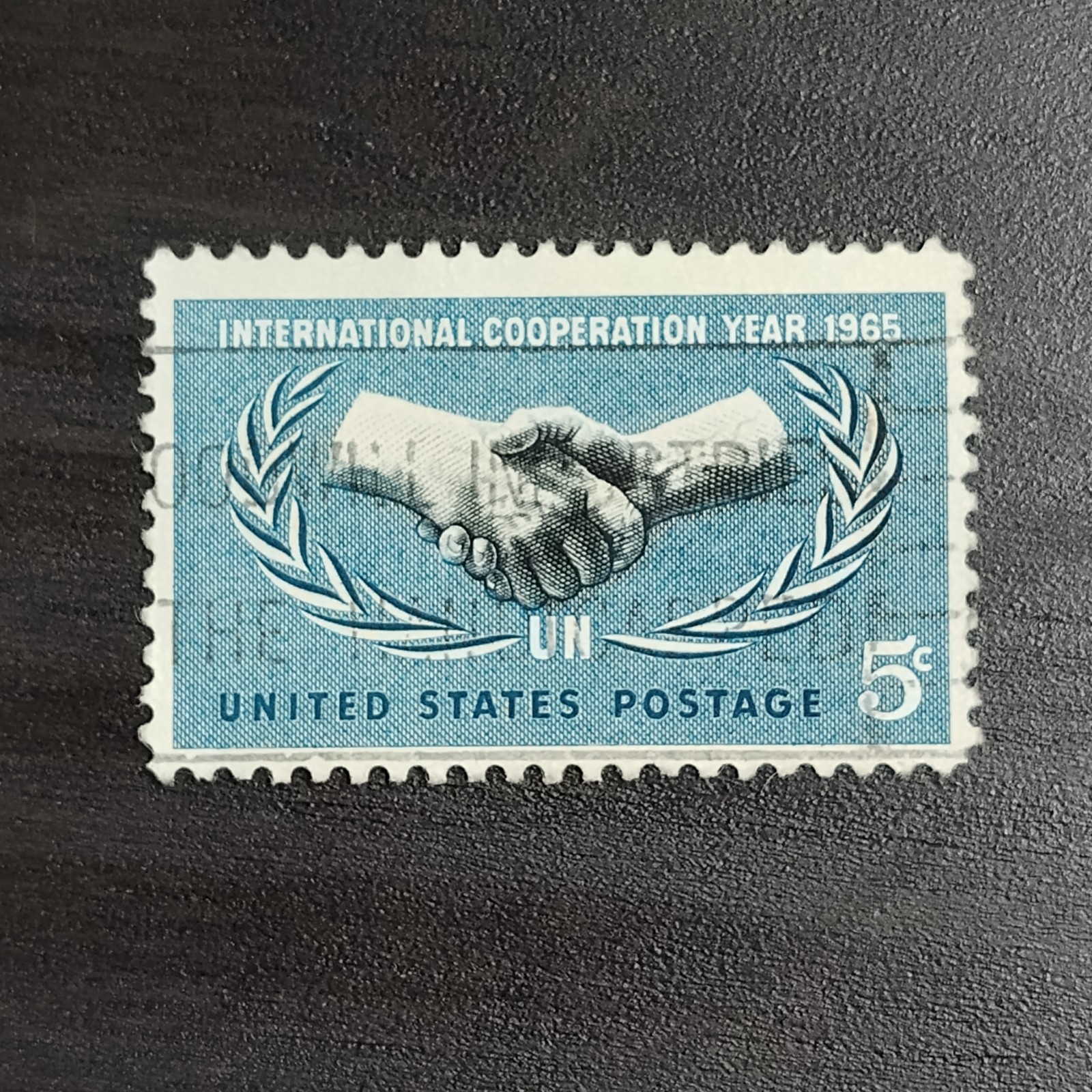 1965: 5 Cents, International Cooperation Year, Scott #1266 – Vintage USA Stamp
