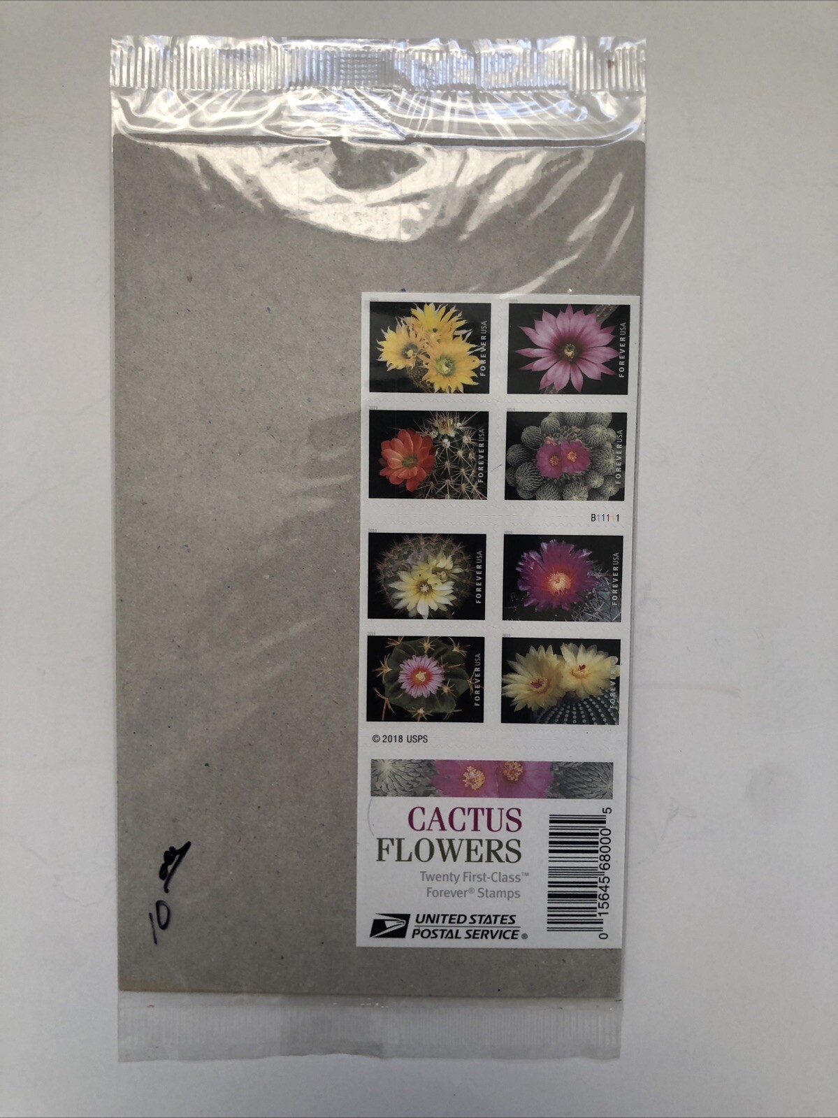 Cactus Flowers USPS Forever Stamps Collection 2018