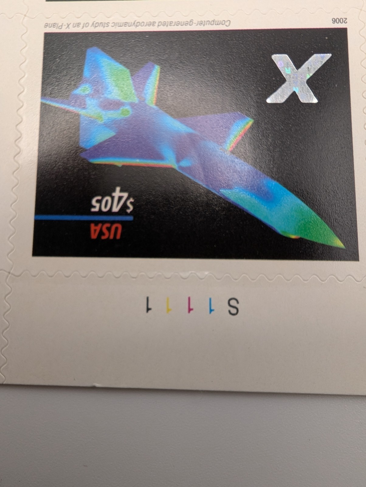 U.S. 2006 X-Plane Priority Mail Stamps Lot Of 10 MNH
