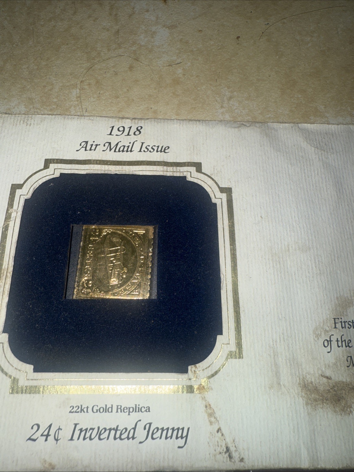 Gold Stamp Replica 22kt