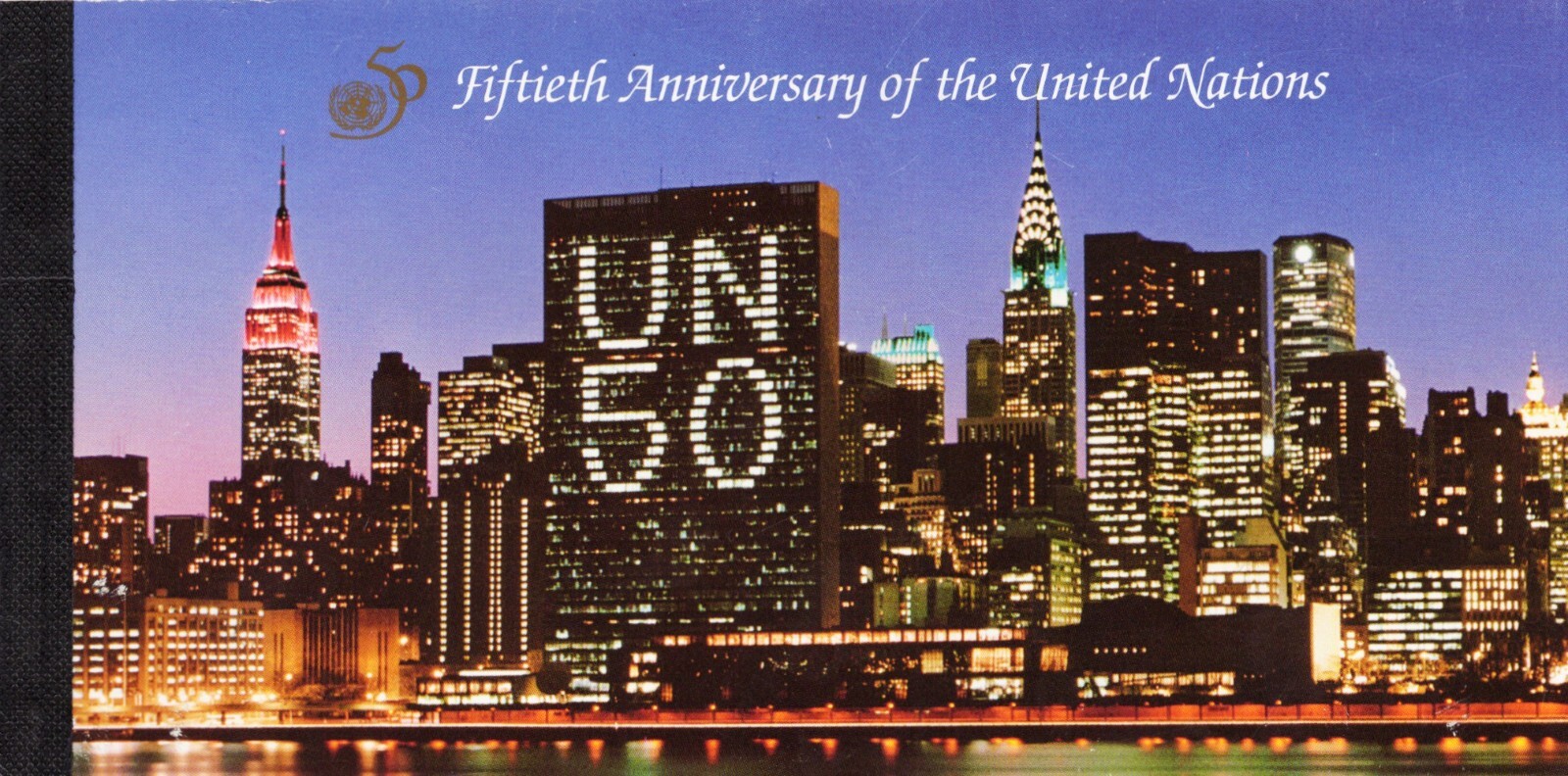 Unused Stamp Booklet United Nations World People 32 Cents 1995 NEW 12 Total