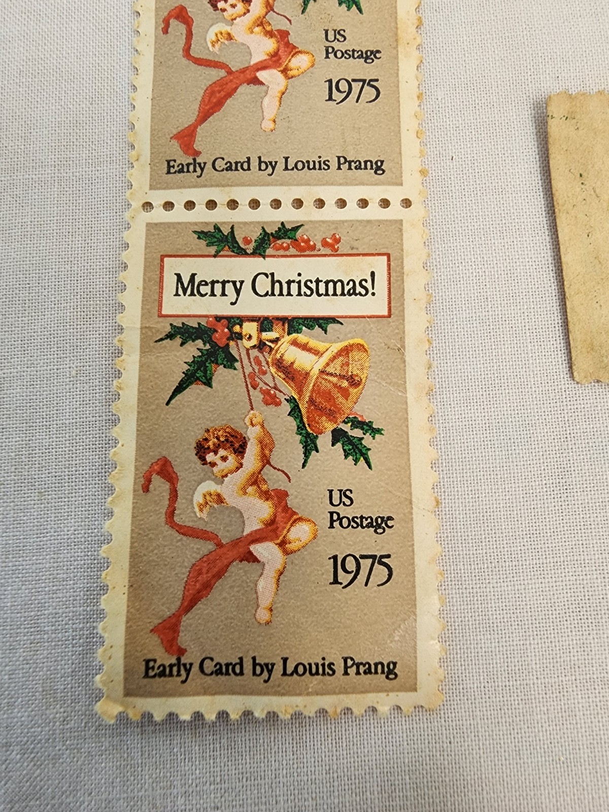 Mixed Lot of US Postage Stamps Unused 1975 Christmas- 1 cent Ben Franklin