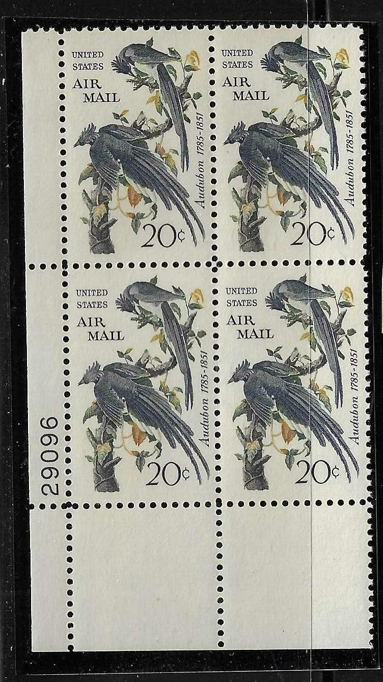 USA SC # C71 Columbia Jays / Audubon . MNH