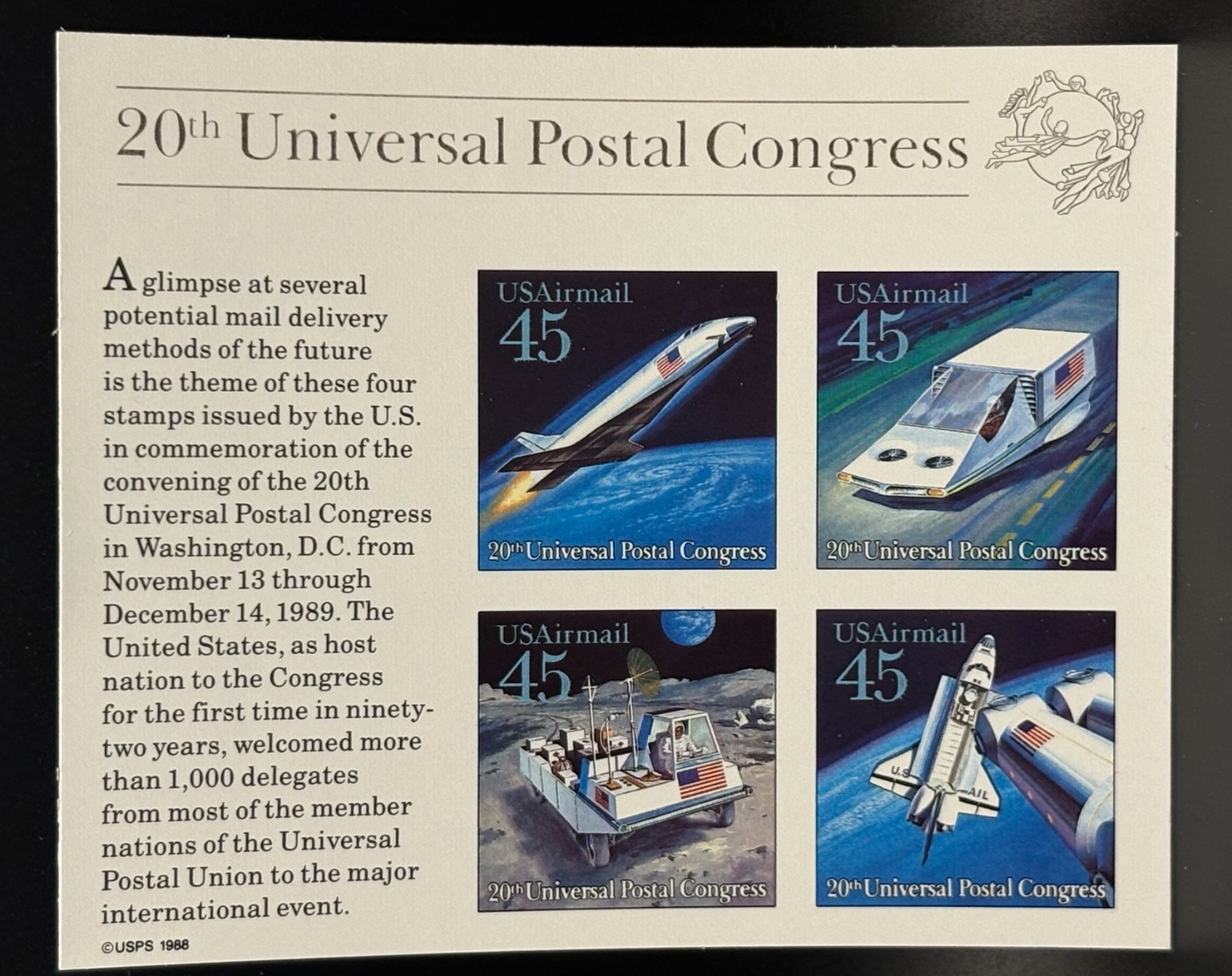 Multiple sets of Plate Block US Postage Stamps from the 90s (3)