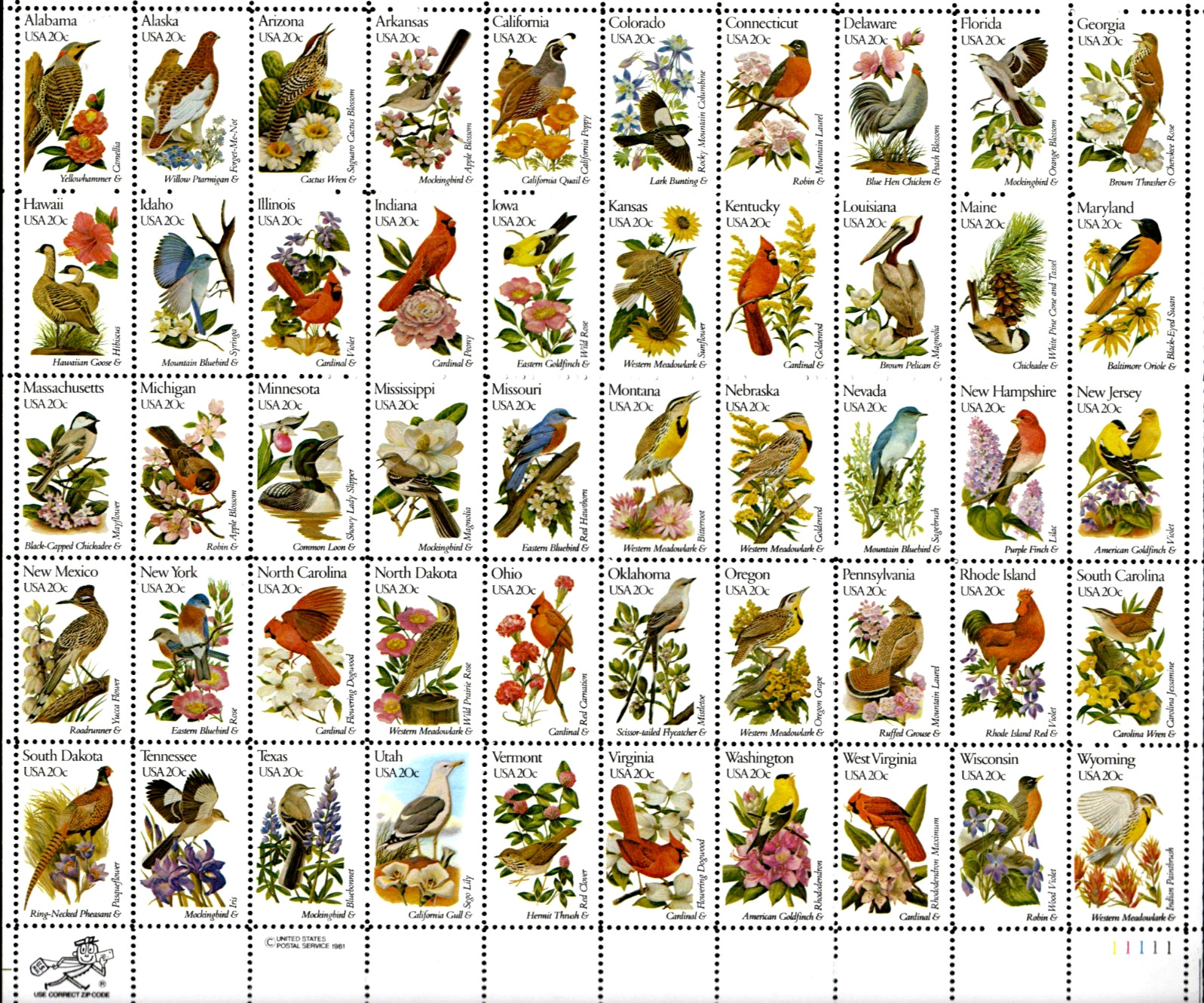 US Stamps – 8 sheets Trains/Dinosaurs/Space/Aircraft/Animals (Face Value $54.50)