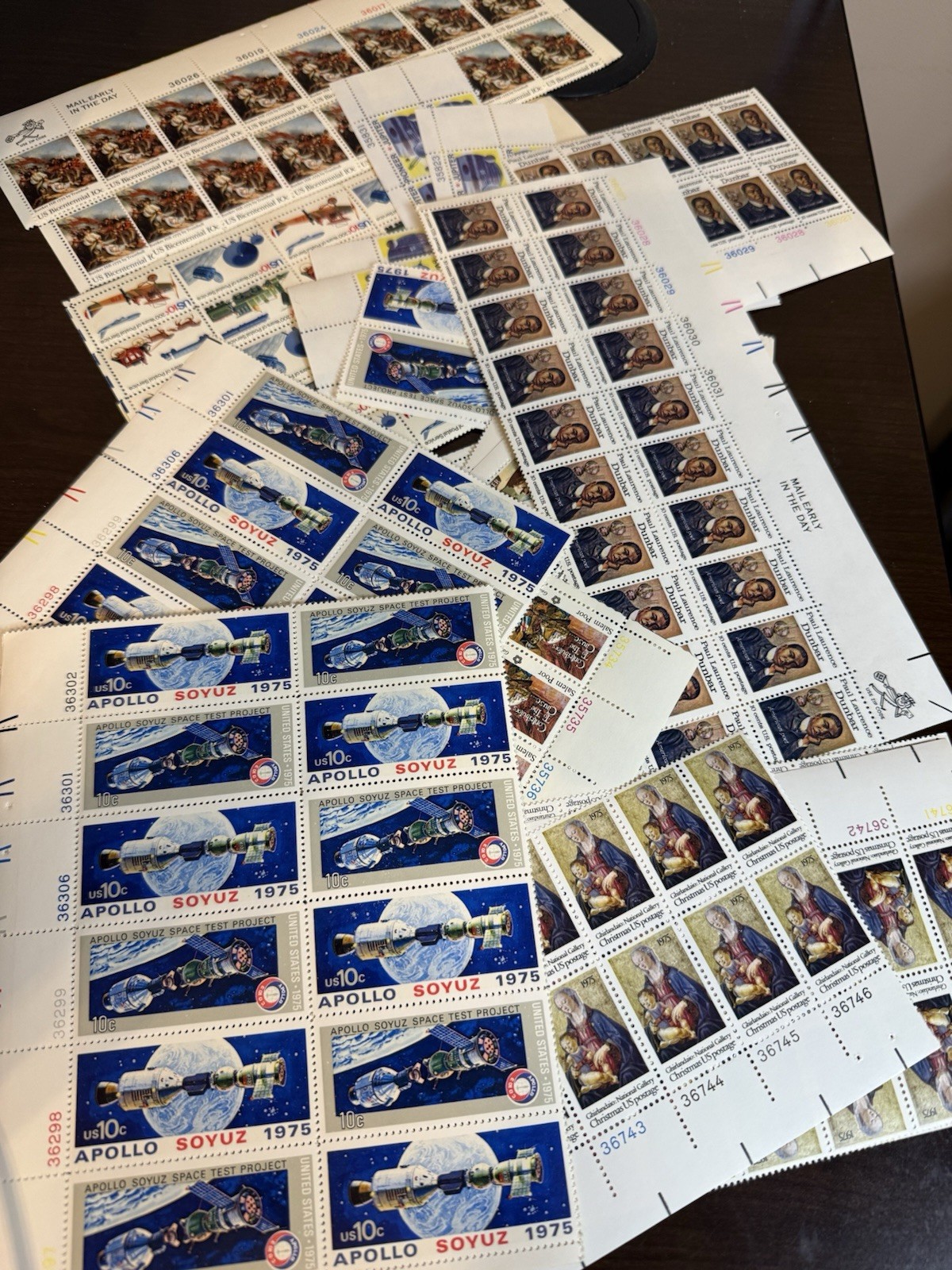 $203 Face Value UNUSED US POSTAGE STAMPS – Mint Never Hinged – Great Deal!