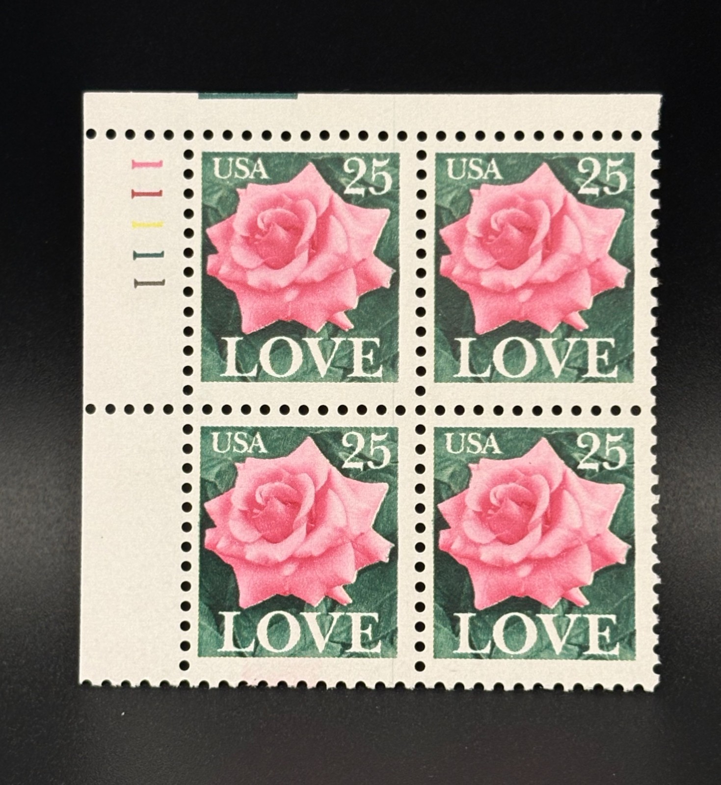 Multiple sets of Plate Block US Postage Stamps from the 90s (2)