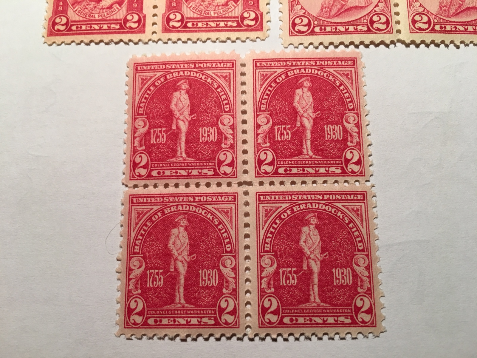 US STAMP SCOTT #688-90