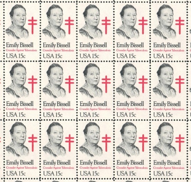 United States 15¢ Activist Emily Bissell Postage Stamp #1823 Pack of 100 Singles