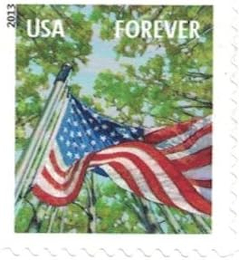 Flags for All Seasons Forever Stamps 100 Stamps (5 Books of 20)