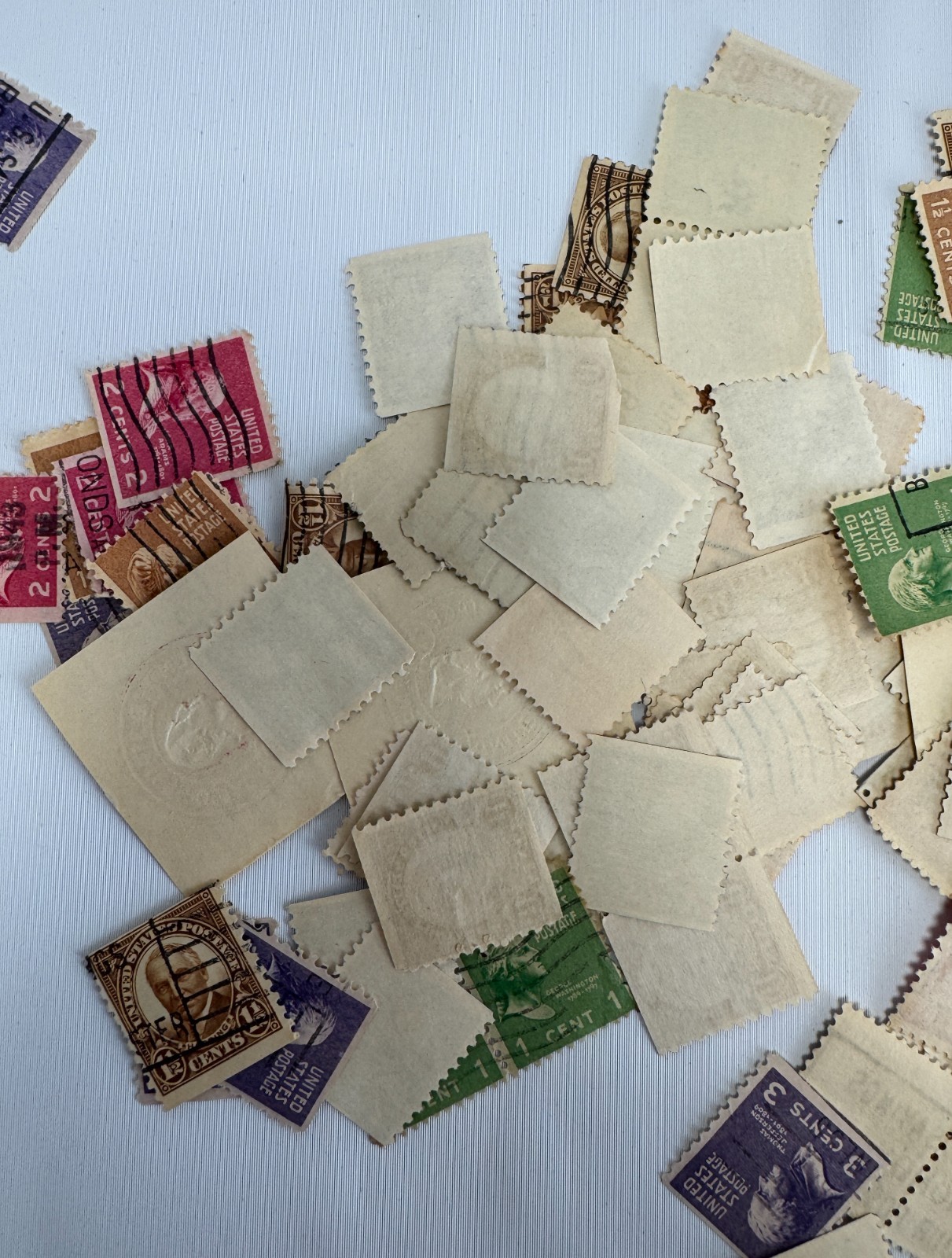 Vintage United States Definitive Postage Stamp Mixture Lot Approx 180+ Used