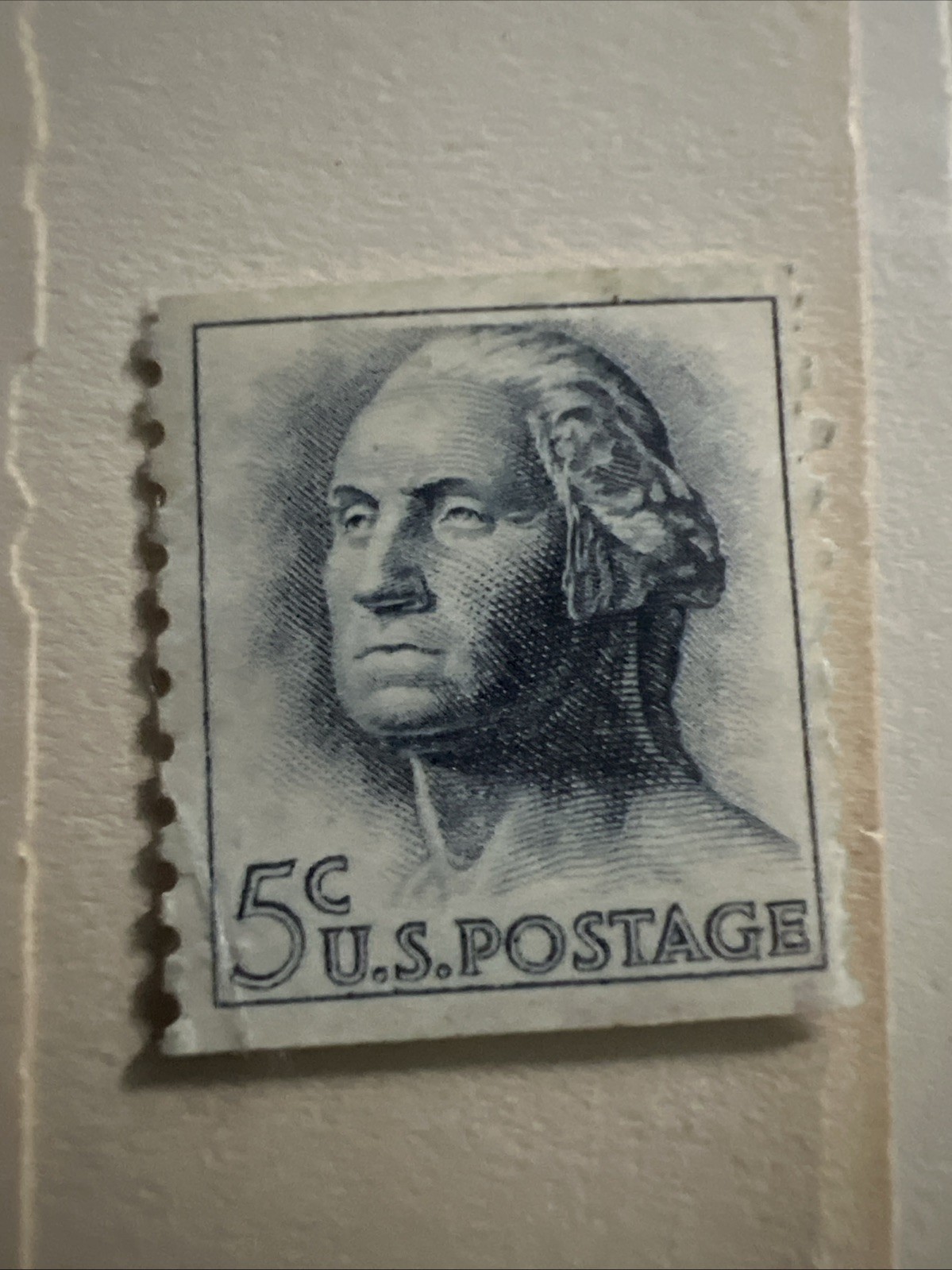 George Washington 5 Cent Stamp