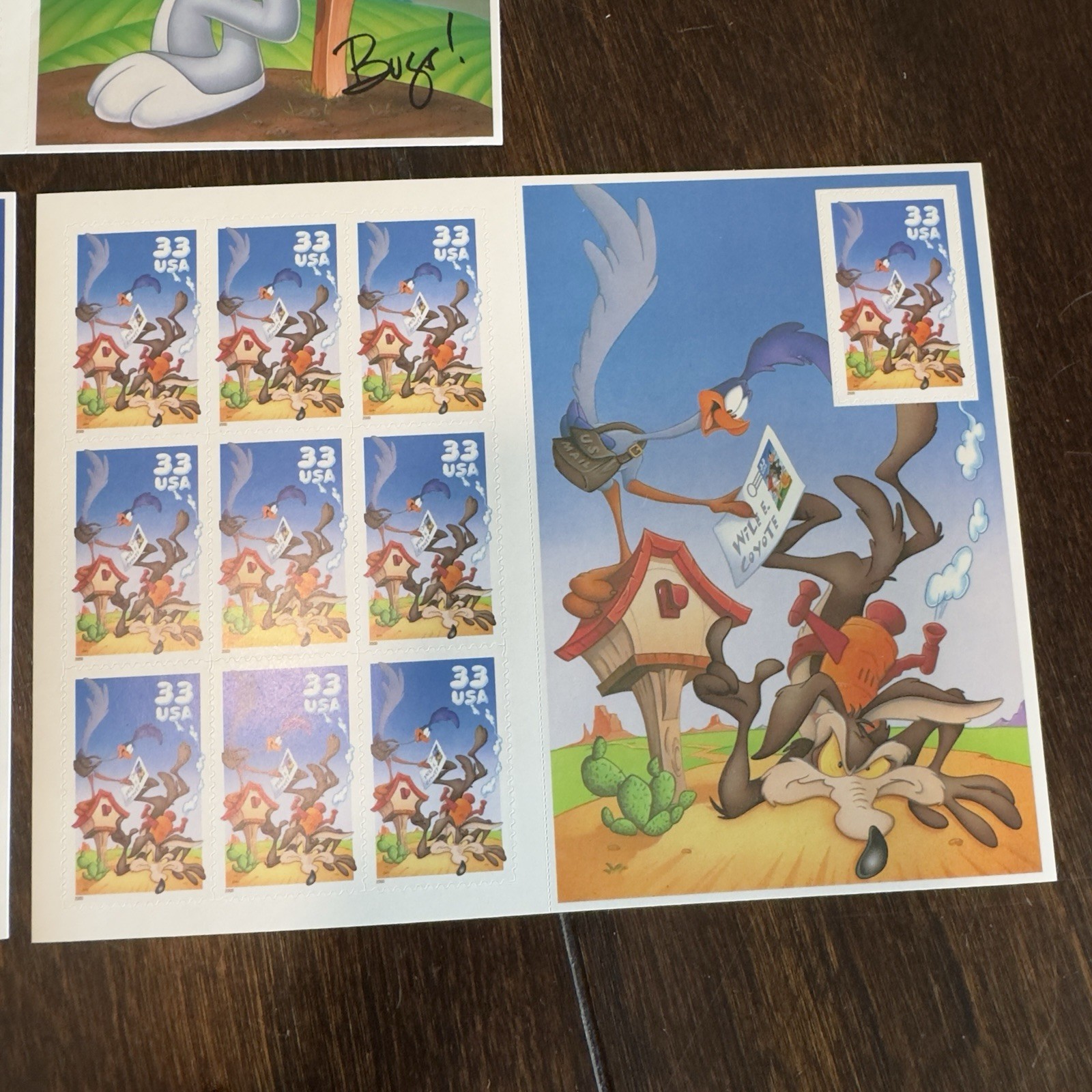 3 Booklets x 10 = 30 of LOONEY TUNES Bugs Bunny Tweety Bird US Postage Stamp MNH