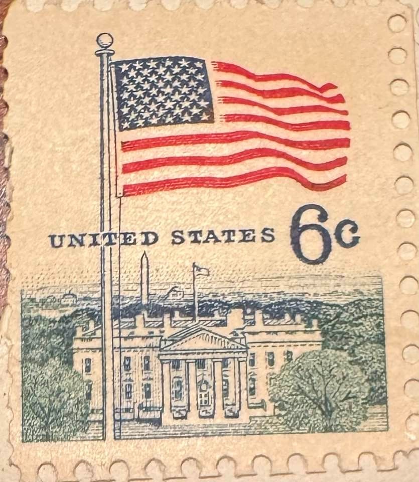 United States Postage Stamp 2 Cents