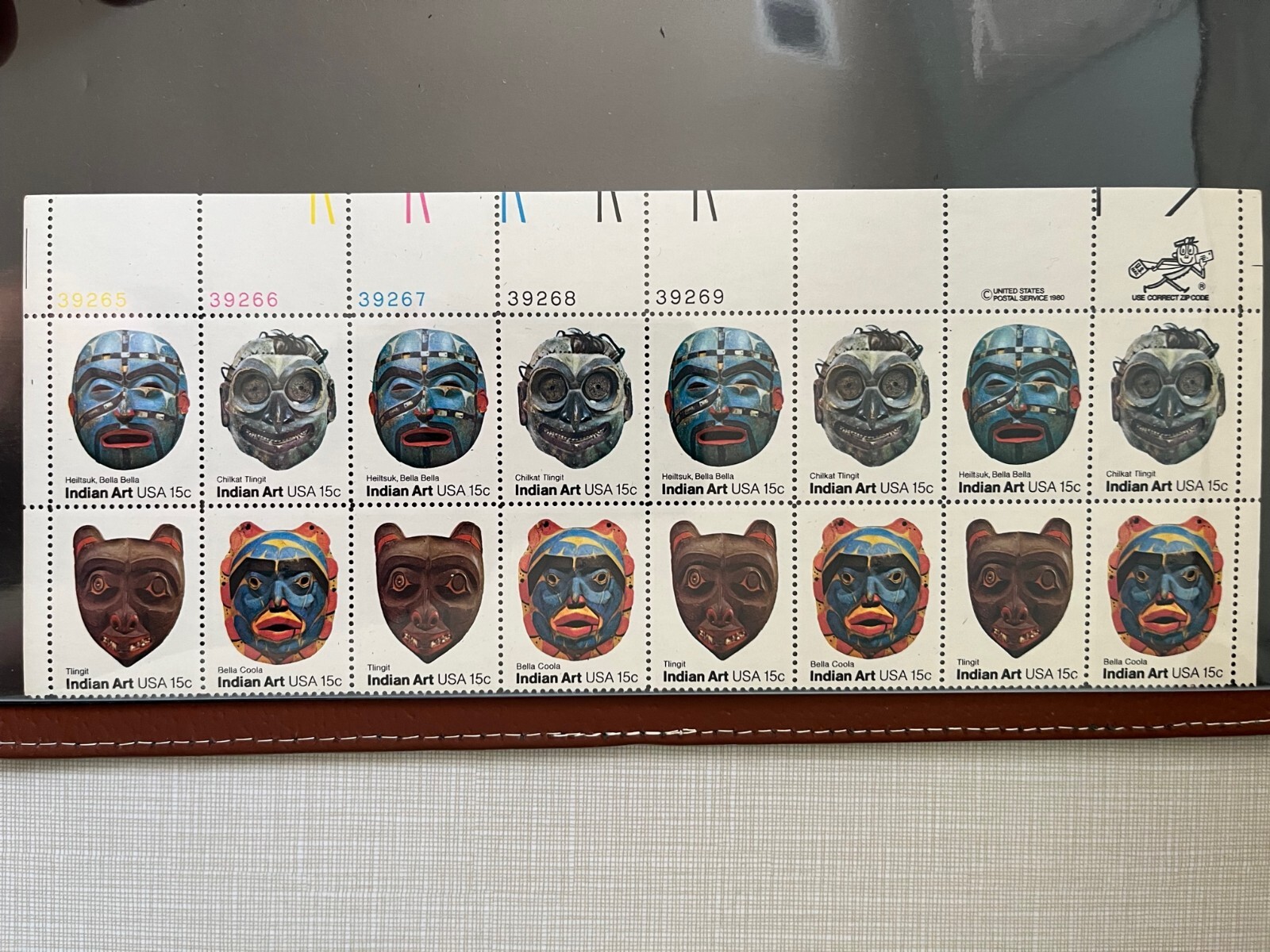 Over 200 various US mint stamps dating approximately from 1977 to 1981