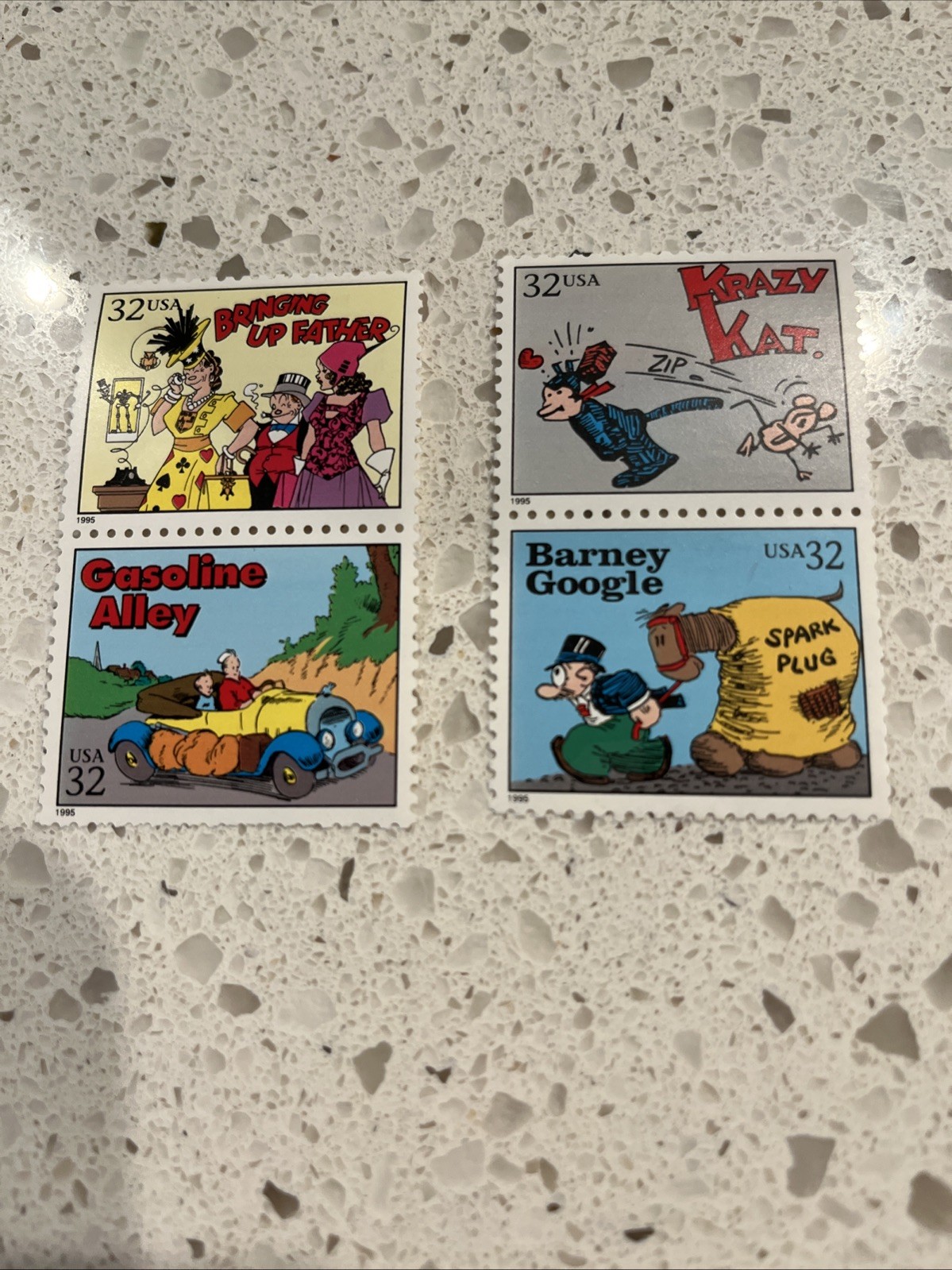 32 Cent Stamps From Comic Strips