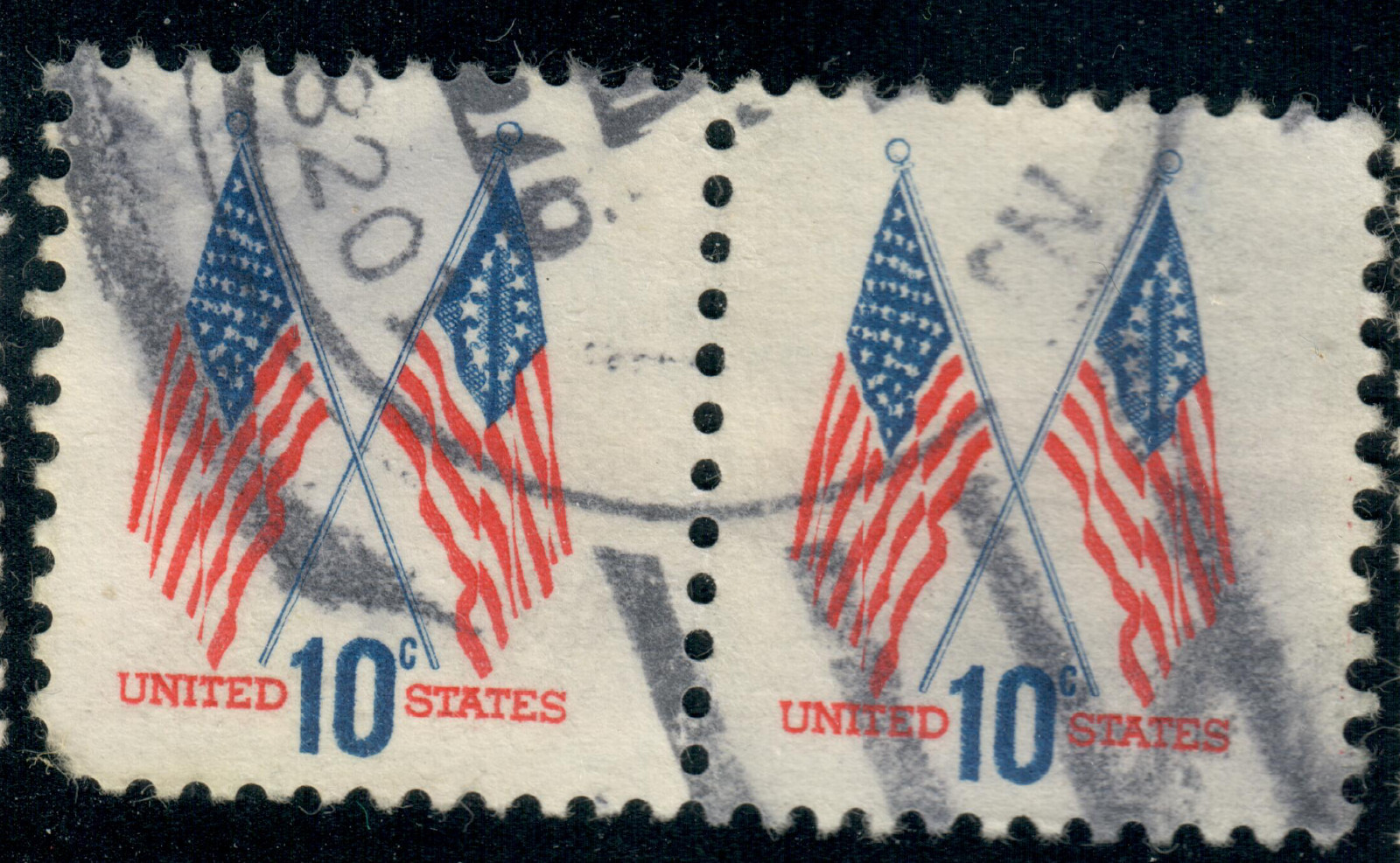 USA 1973 50 Star 13 Star Flags