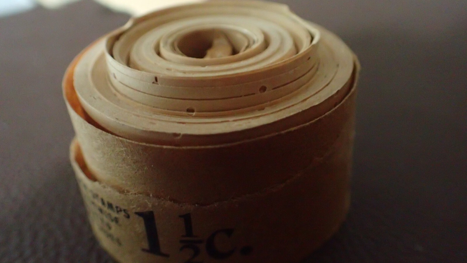 1939 SCOTT 840 1-1/2C STAMP MARTHA WASHINGTON Stamps COIL ROLL 500 OPENED UNUSED