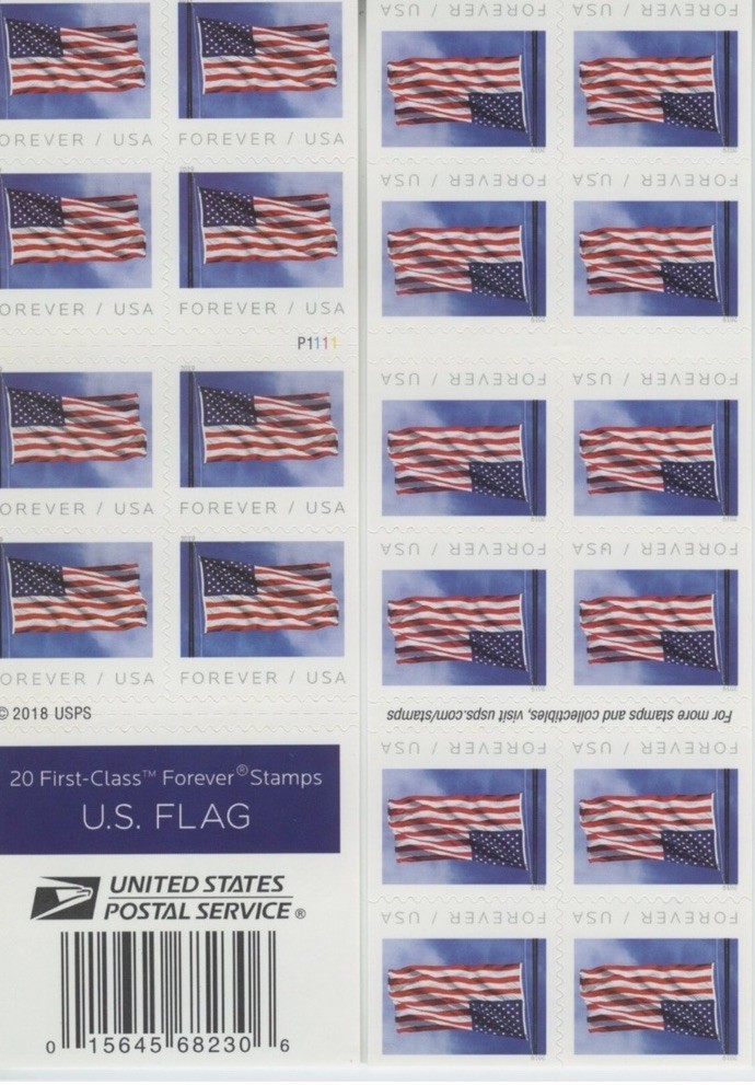 USPS First-Class Forever Postal Stamps- (2018) Single Stamp MNH