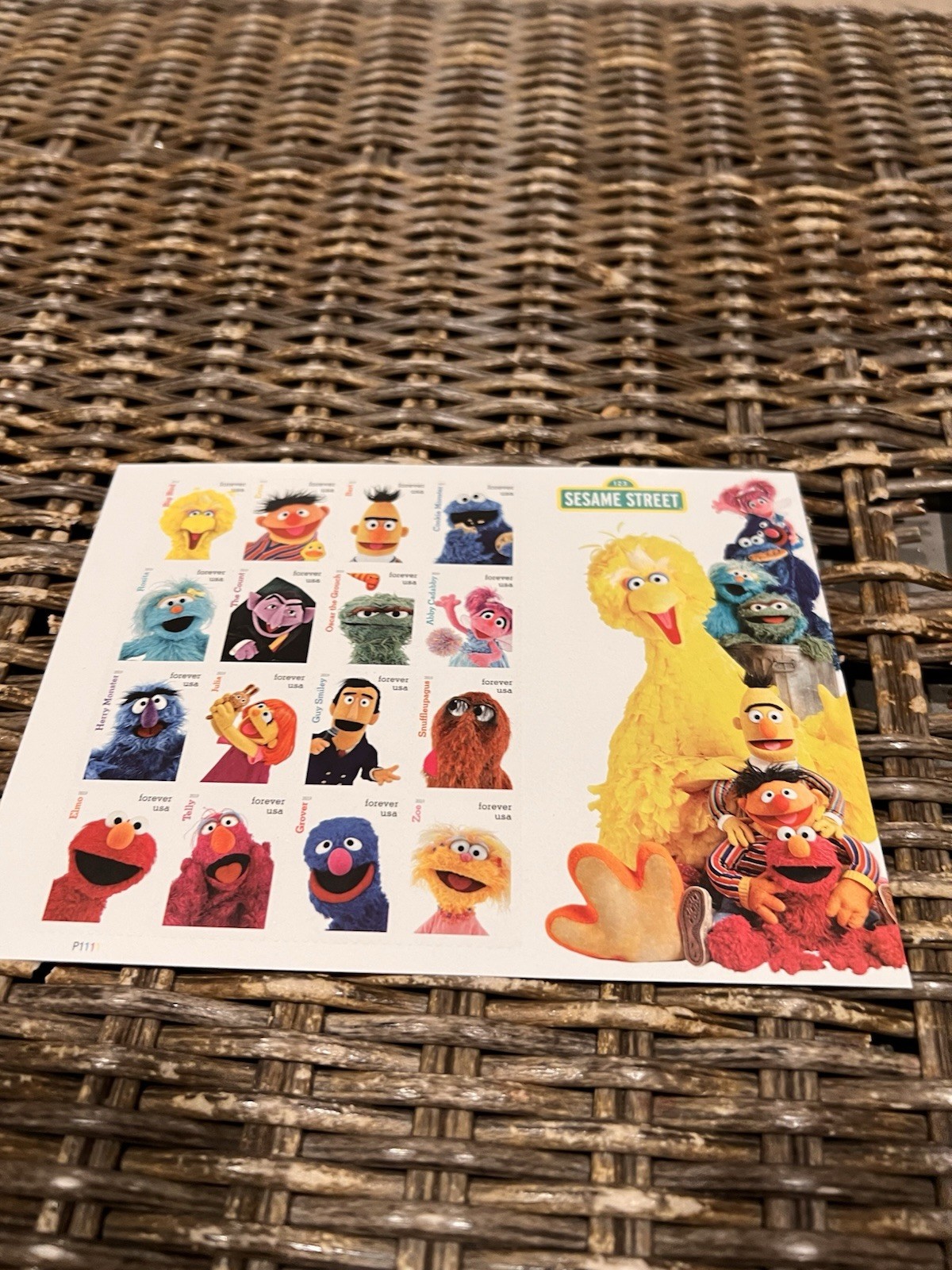 16 Forever Sesame Street Stamps