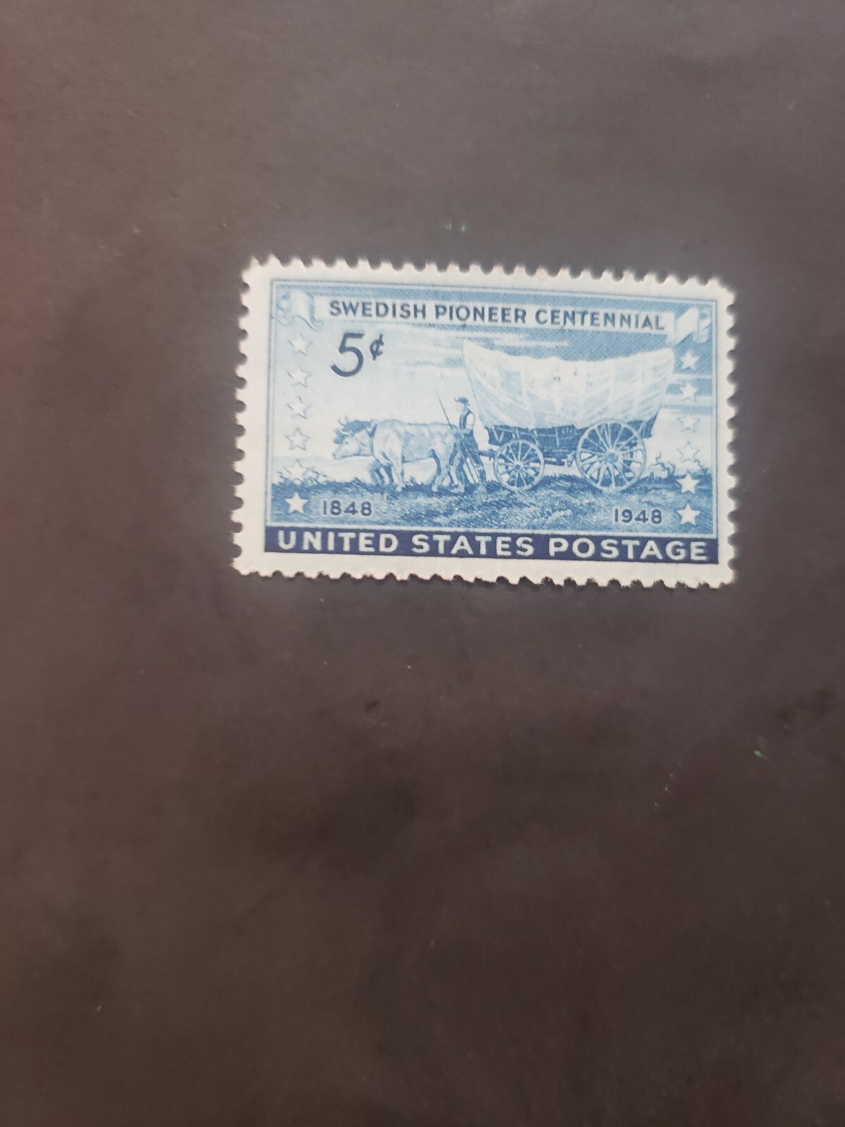 Vintage Stamps USA 3 Cent Stamps USA 14 Total From 1948 Centennial New Used