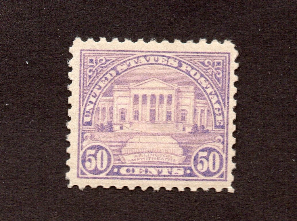 Scott #570 Arlington Amphitheater Mint F/VF