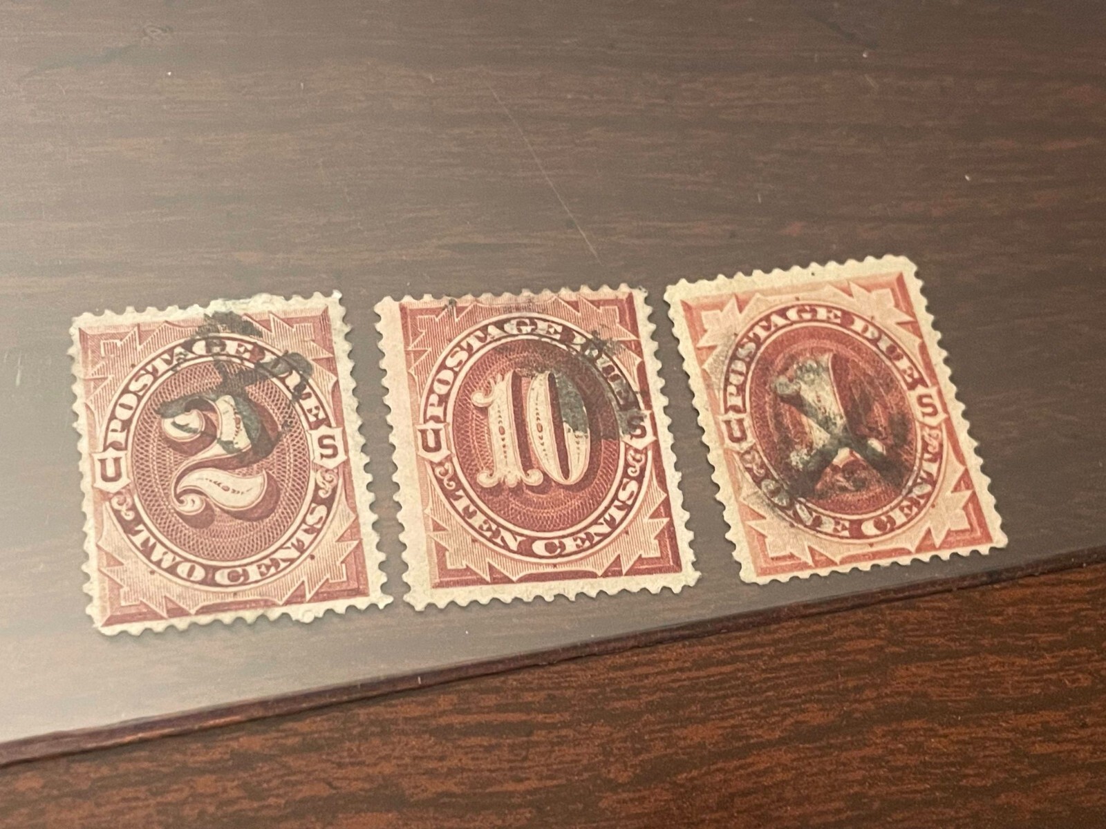 1884 US Postage Due Stamps #J15, J16, J19 Lots HG70