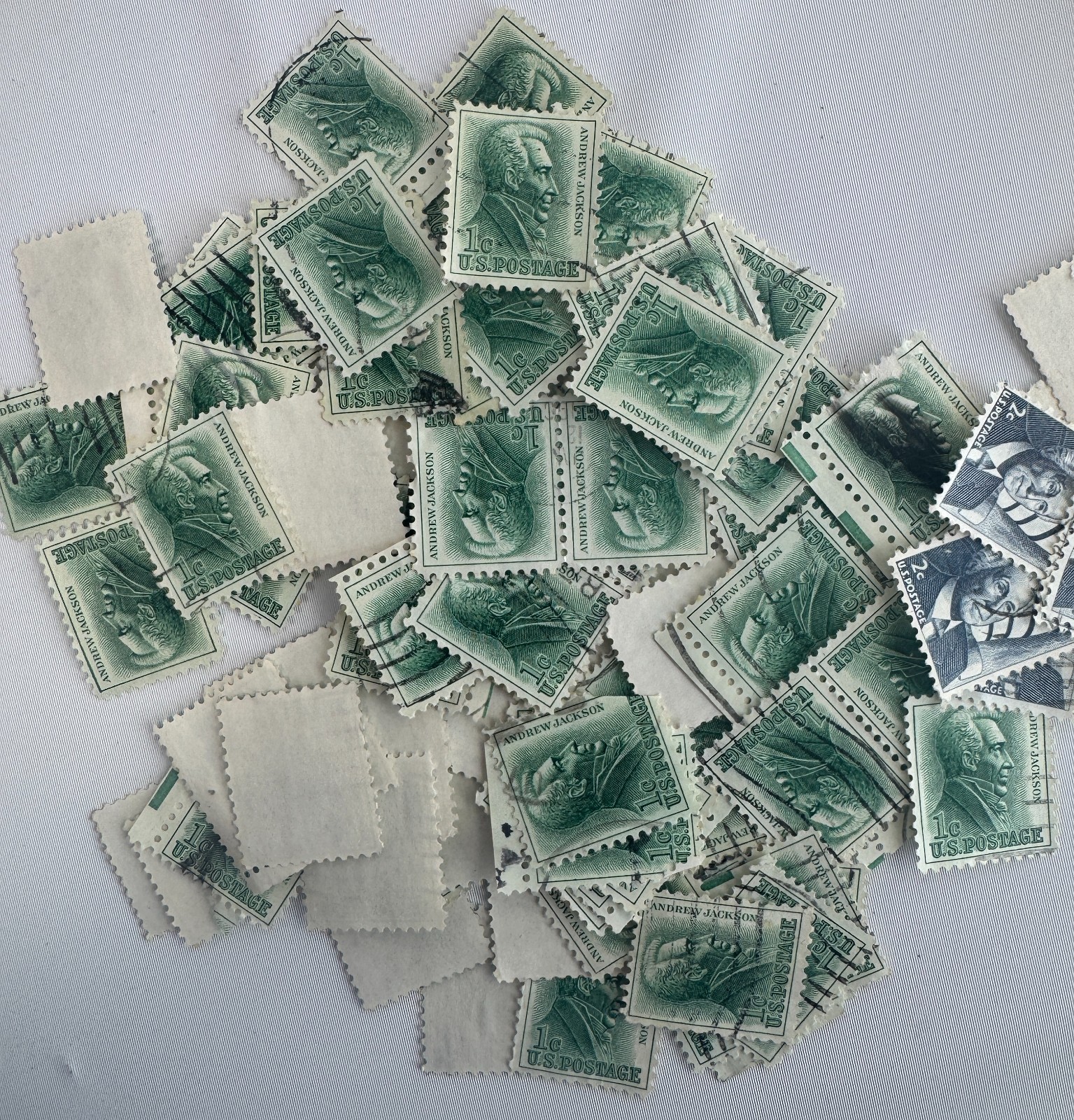 Cancelled Vintage US Definitive Stamp Mixture Lot 8 different types
