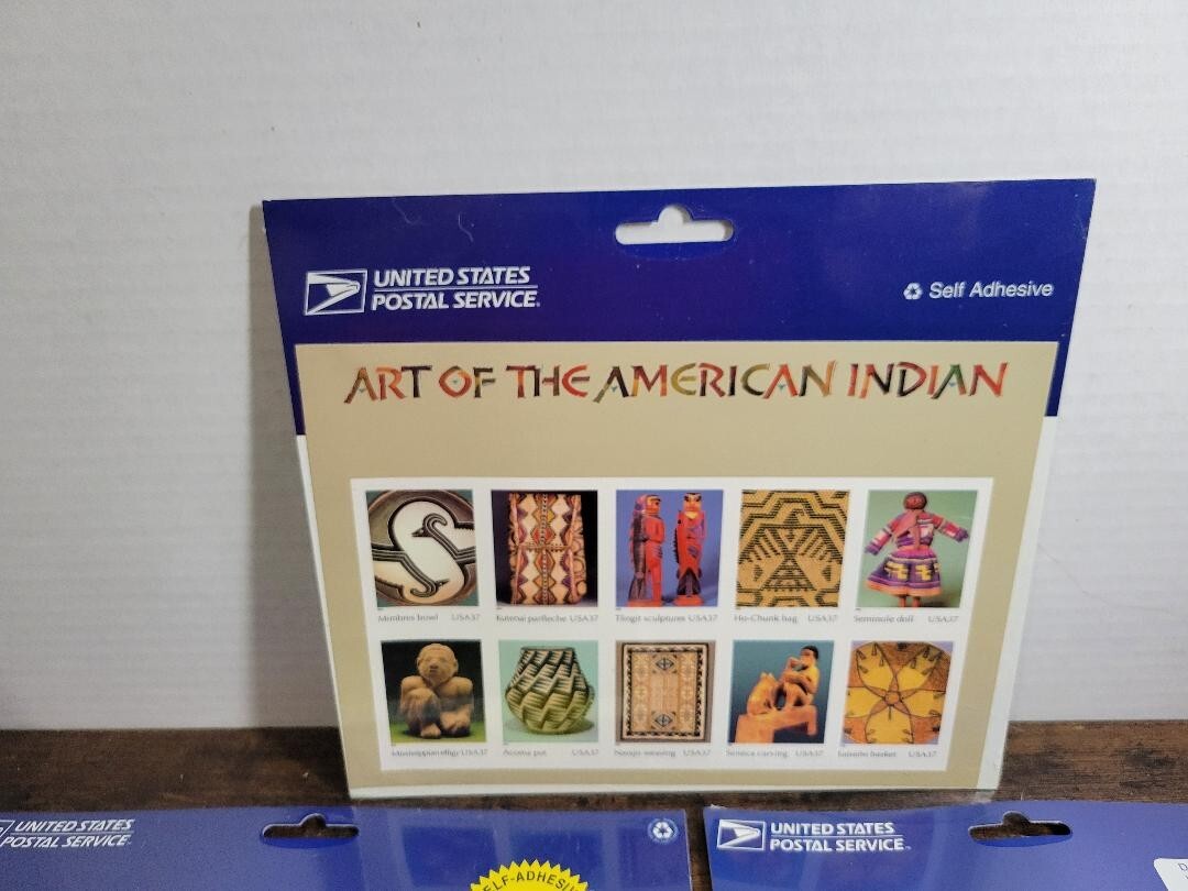 USPS Deep Sea Creatures – Pacific Coast Rain Forest – Art of the American Indian