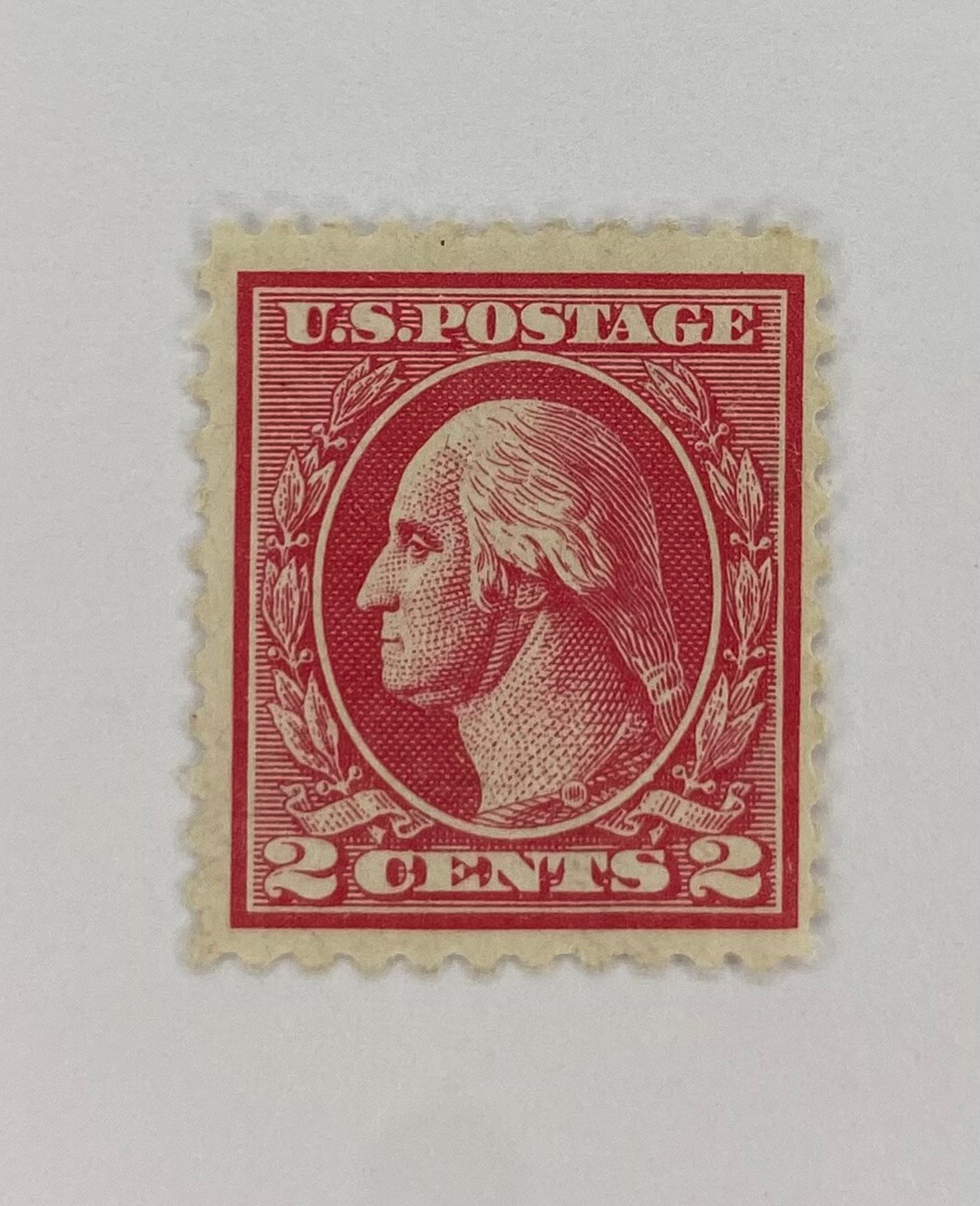 US Scott #528 Single 2 cent stamp red Washington 1920 Carmine Mint NH M1313