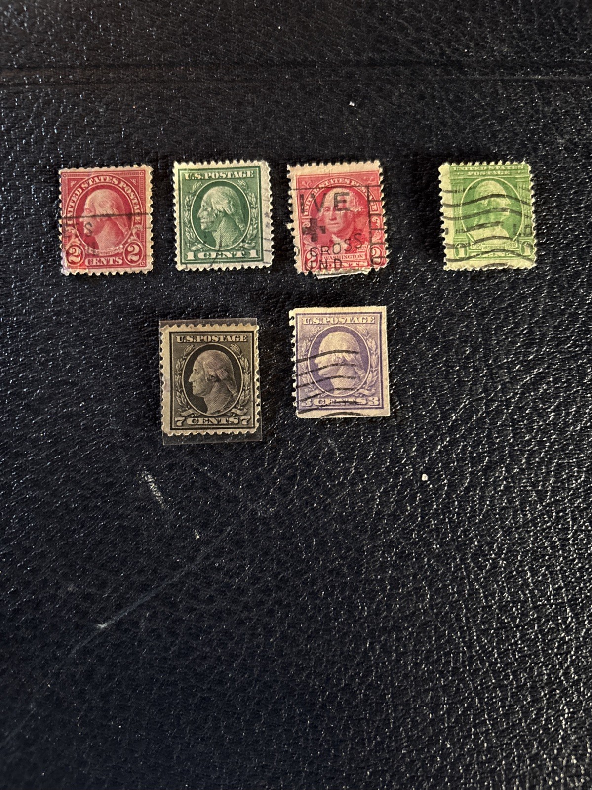 Six George Washington Stamps ￼