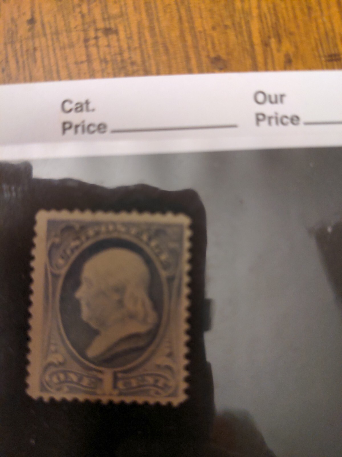 #156 Unused Stamp Us